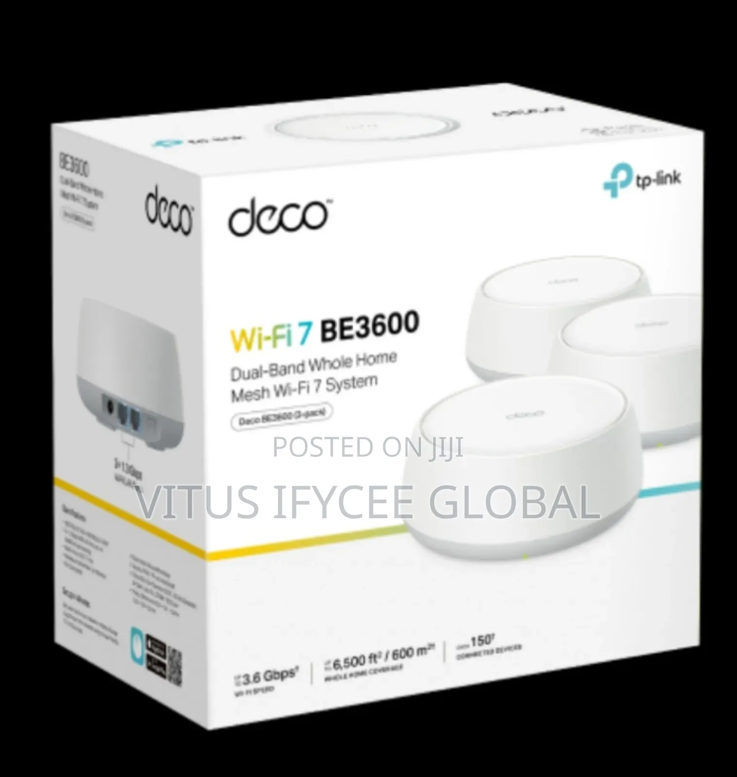 Tp-link Deco Be25/Be3600 Wifi 7 Dual Band Whole Home Mesh
