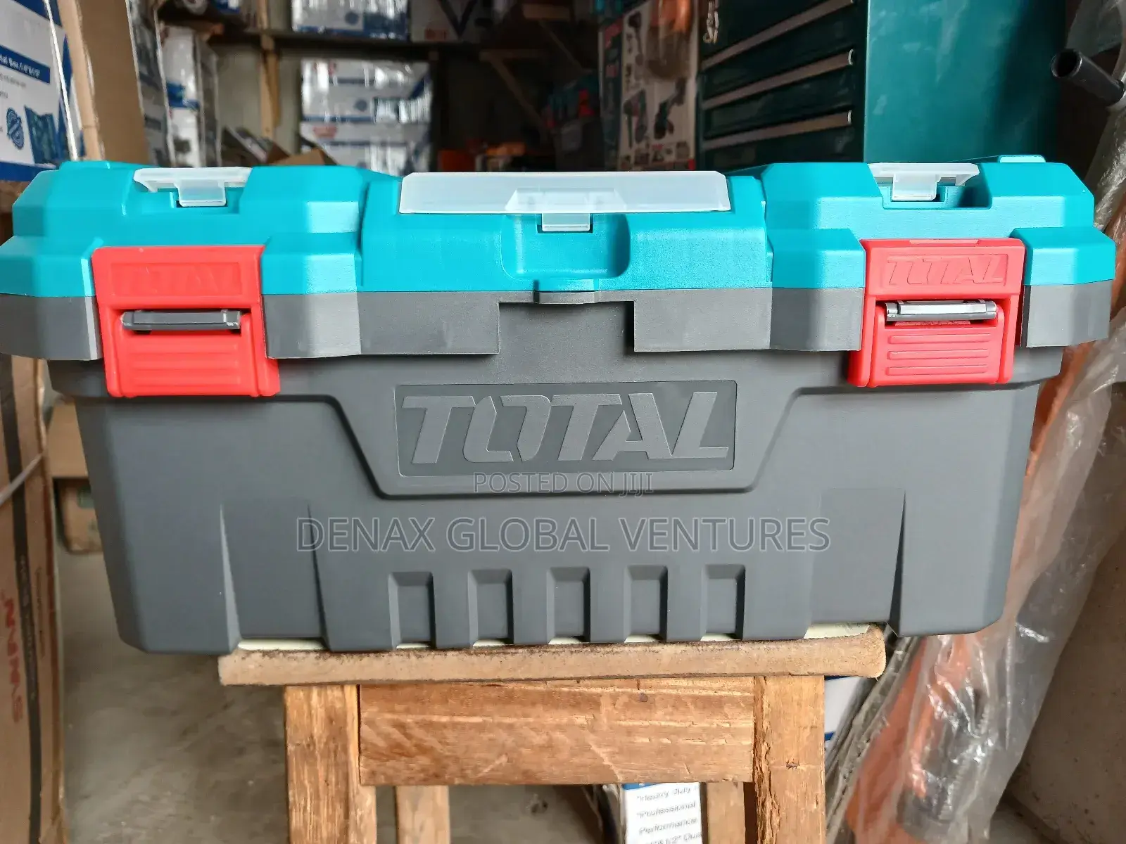 17" Empty Plastic Tools Box