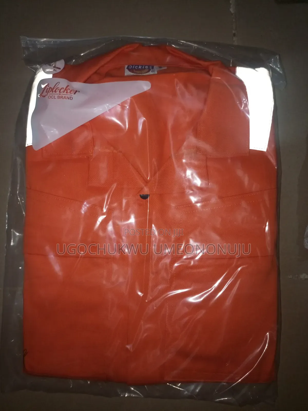 Orange Reflective Coverall
