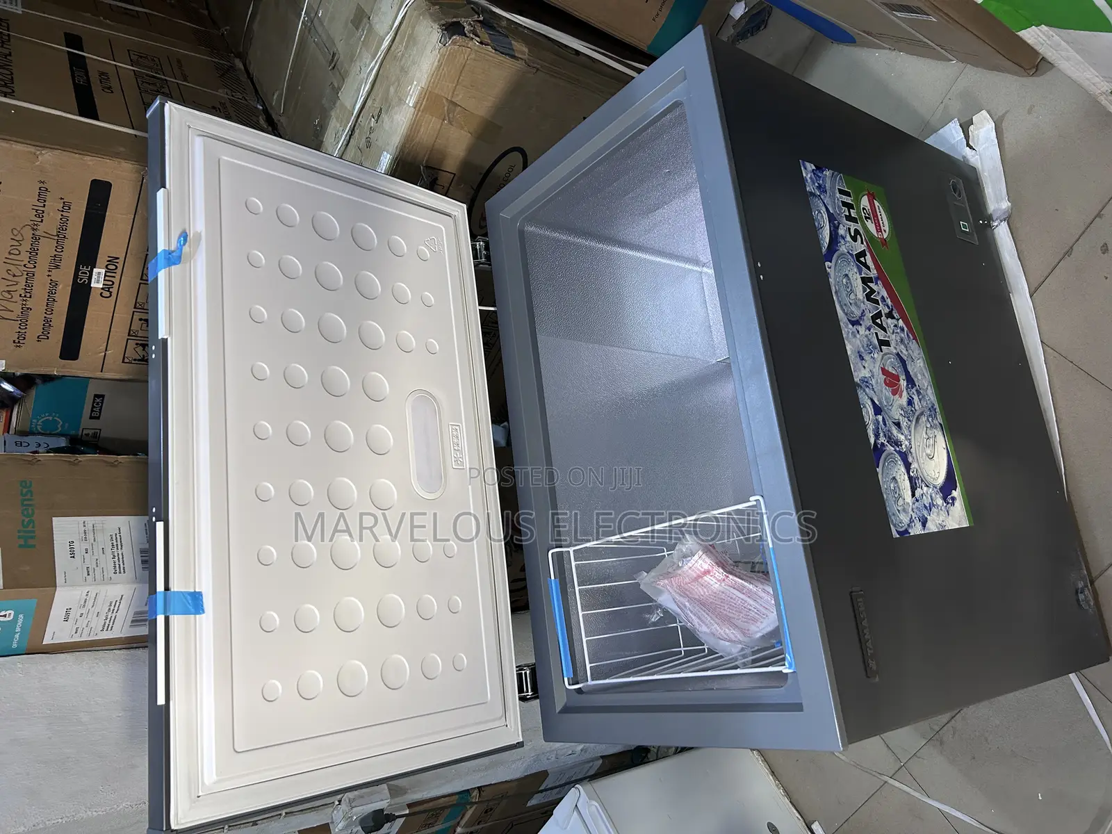 Brand New Super Fast Cooling Tamashi Chest Freezer Full Coper Engine