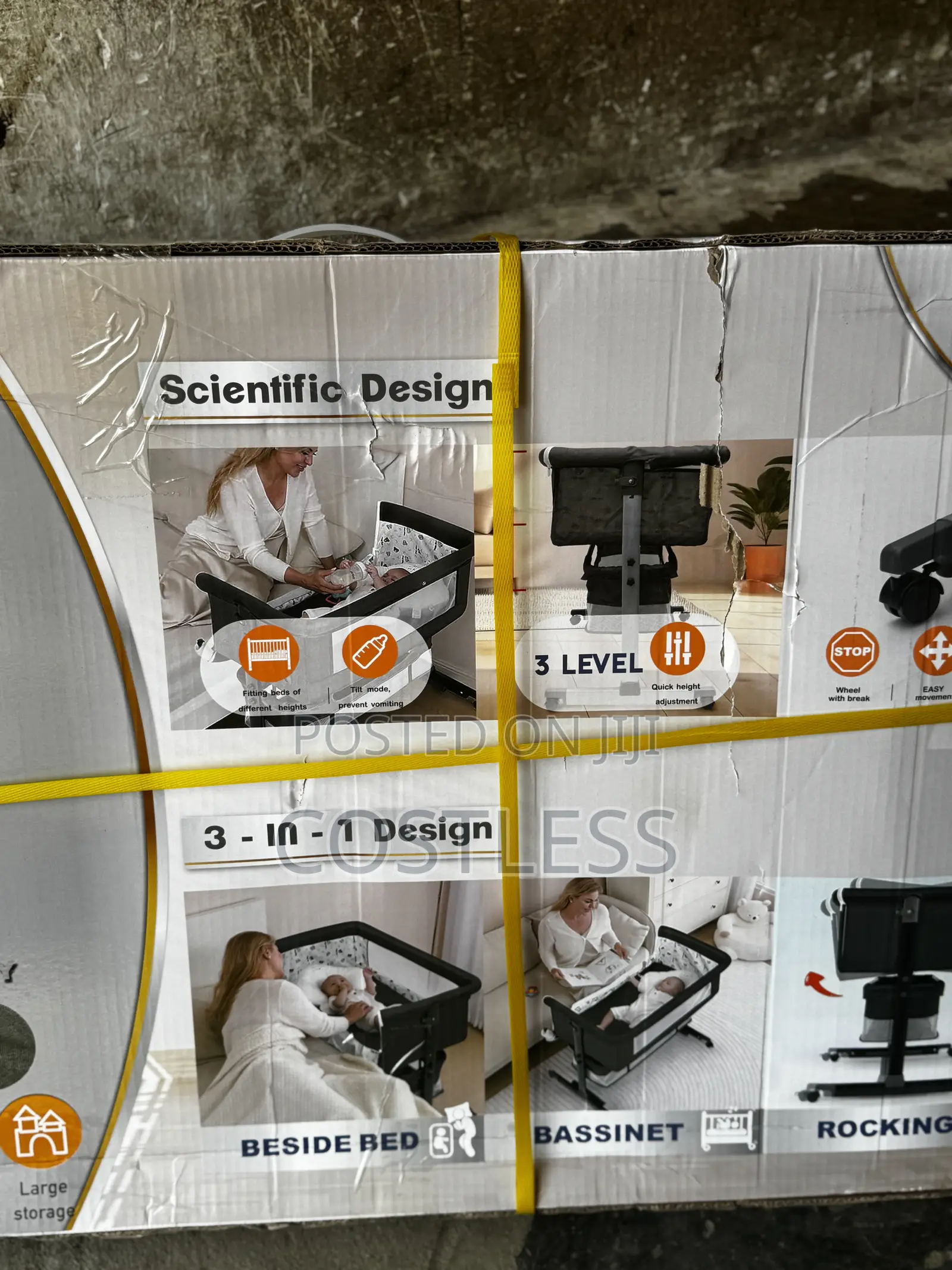 3-in-1 Baby Bassinet.