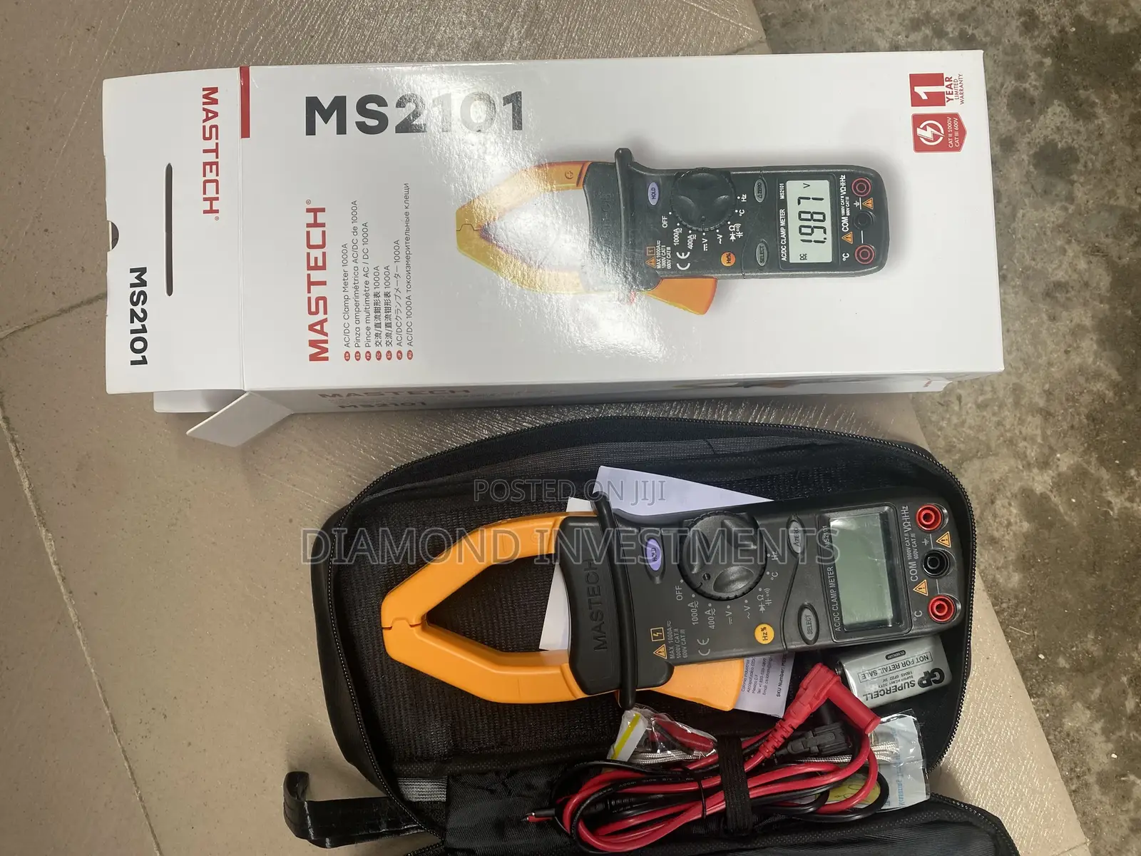 Clamp Meter Ac/Dc