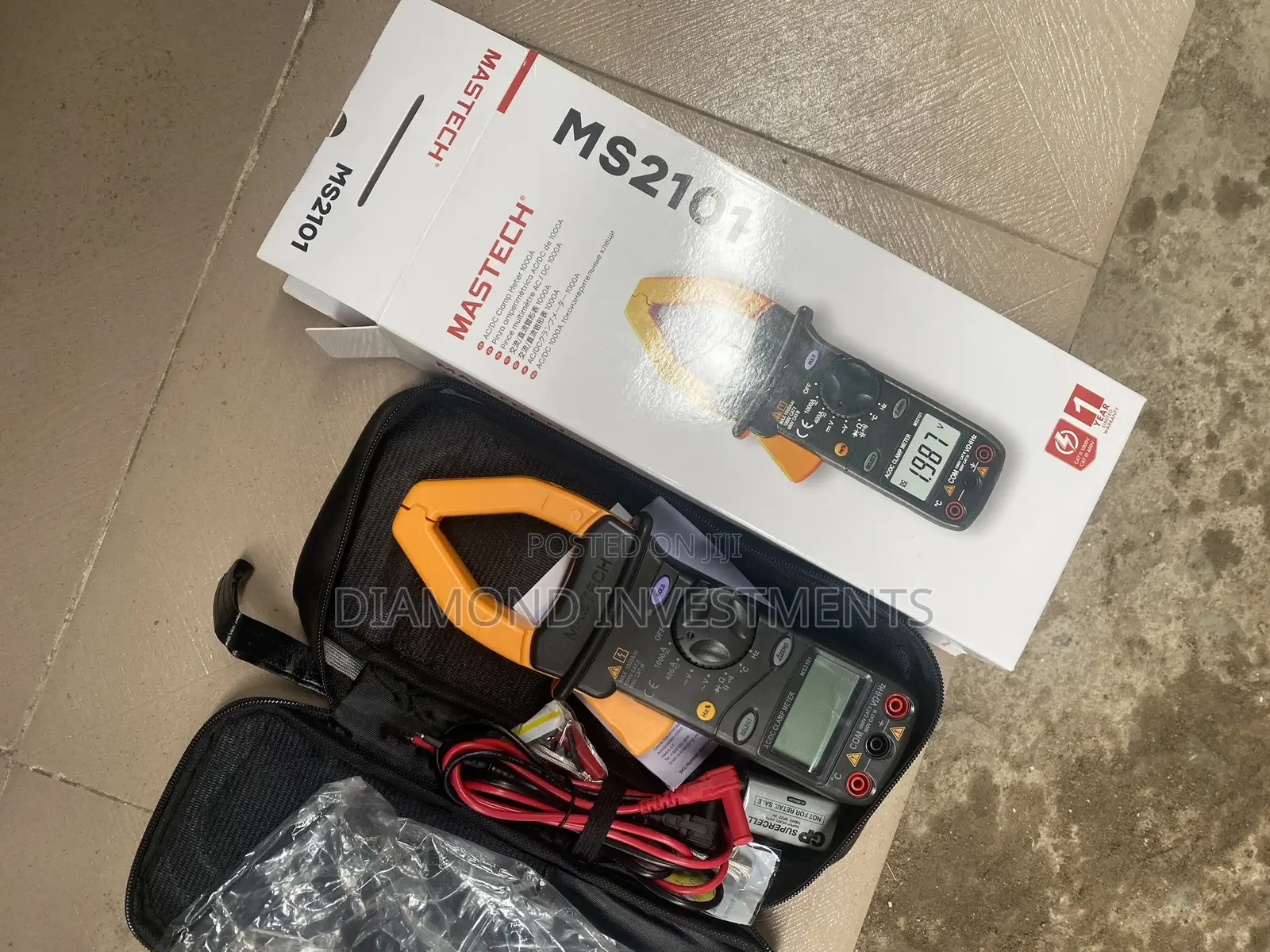 Clamp Meter Ac/Dc