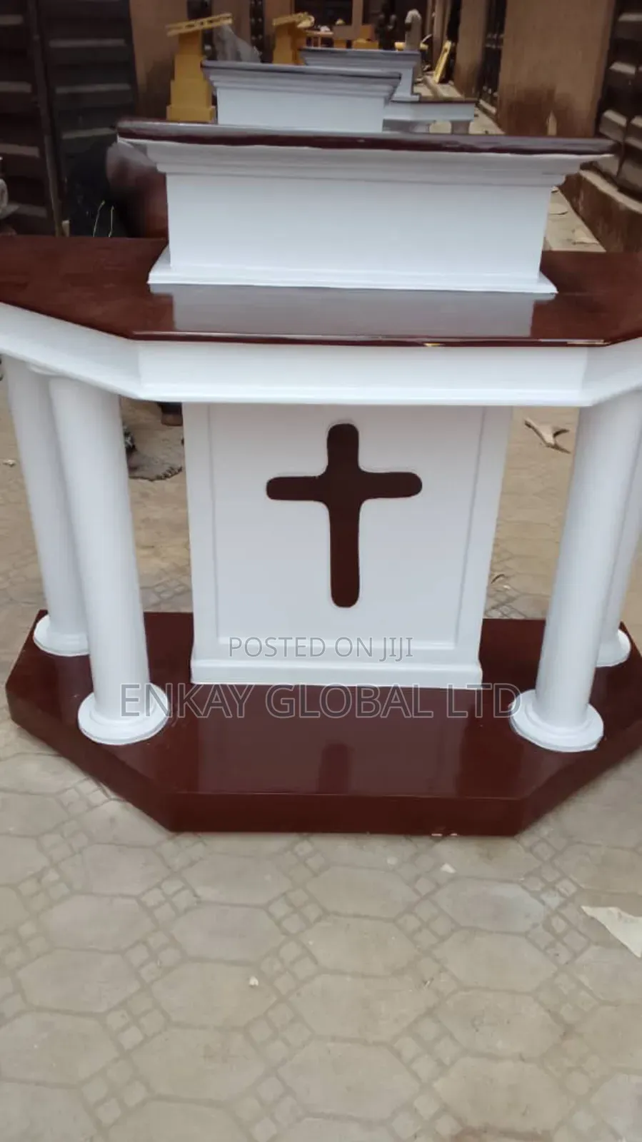 Angelica Polished Church Pulpit