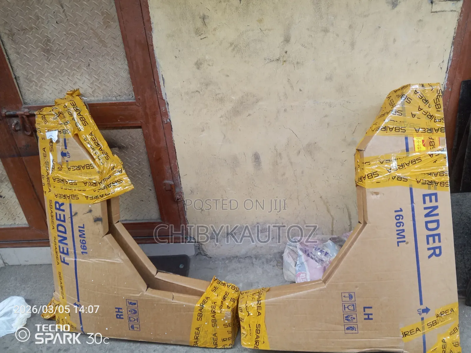 Fender for Ml 166 2011 to 2014