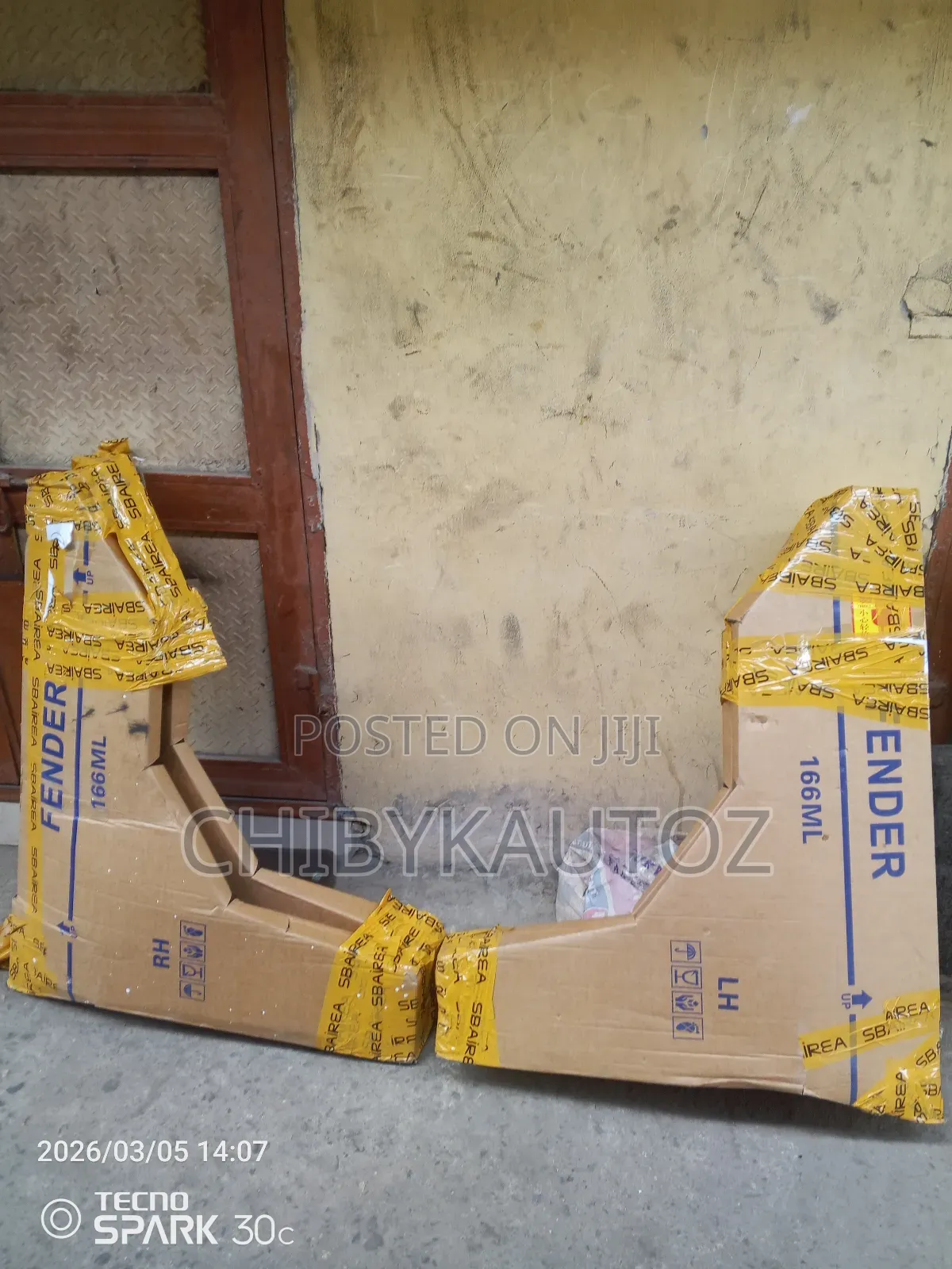 Fender for Ml 166 2011 to 2014
