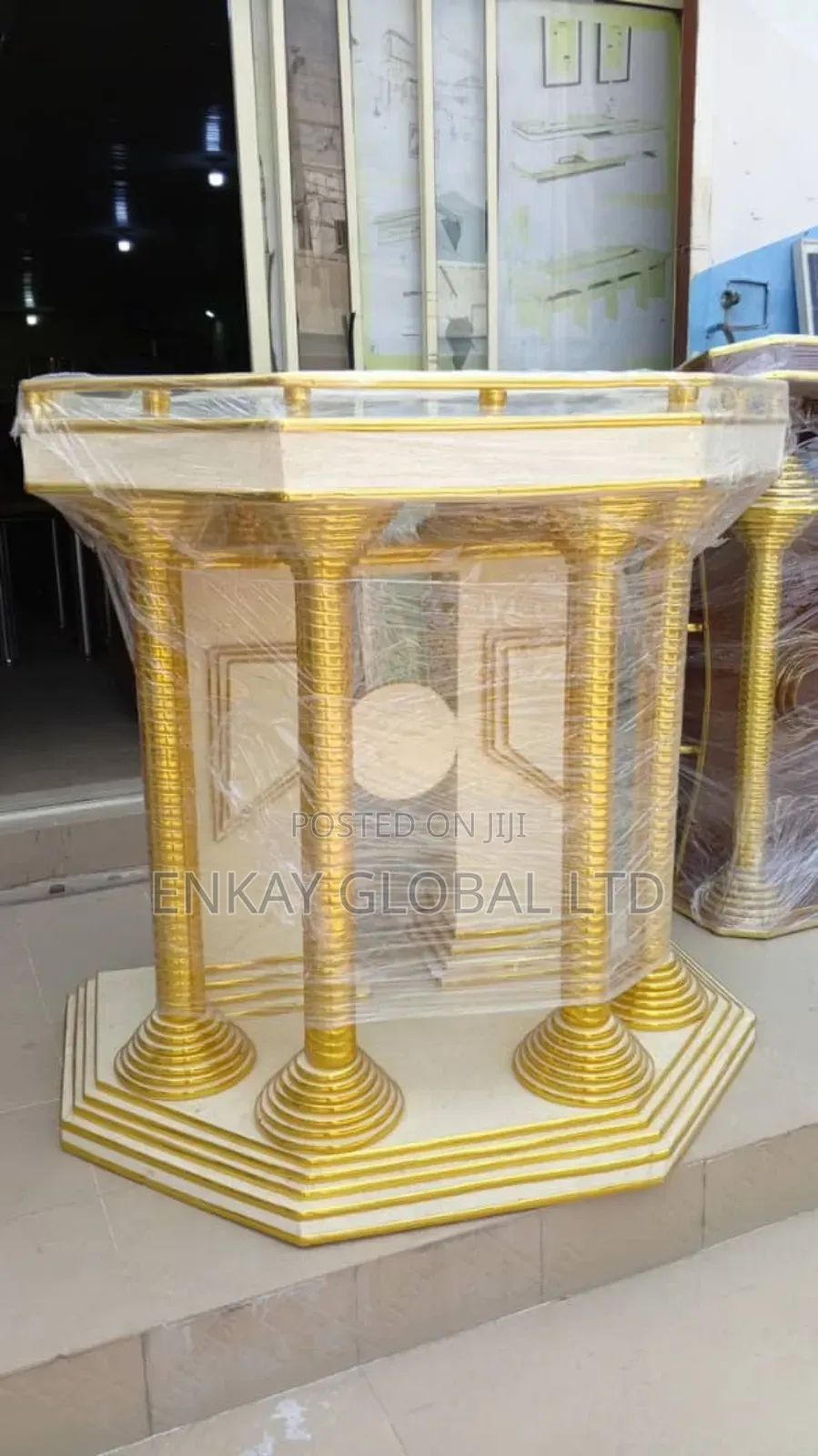 Mercy Hard Wooden Pulpit