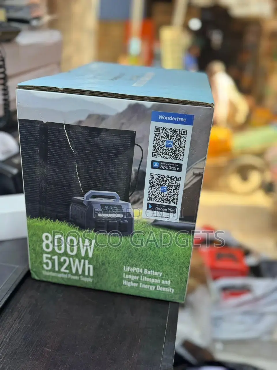 Powerology Dynamic 800w Portable Power Station – Long-Life Battery