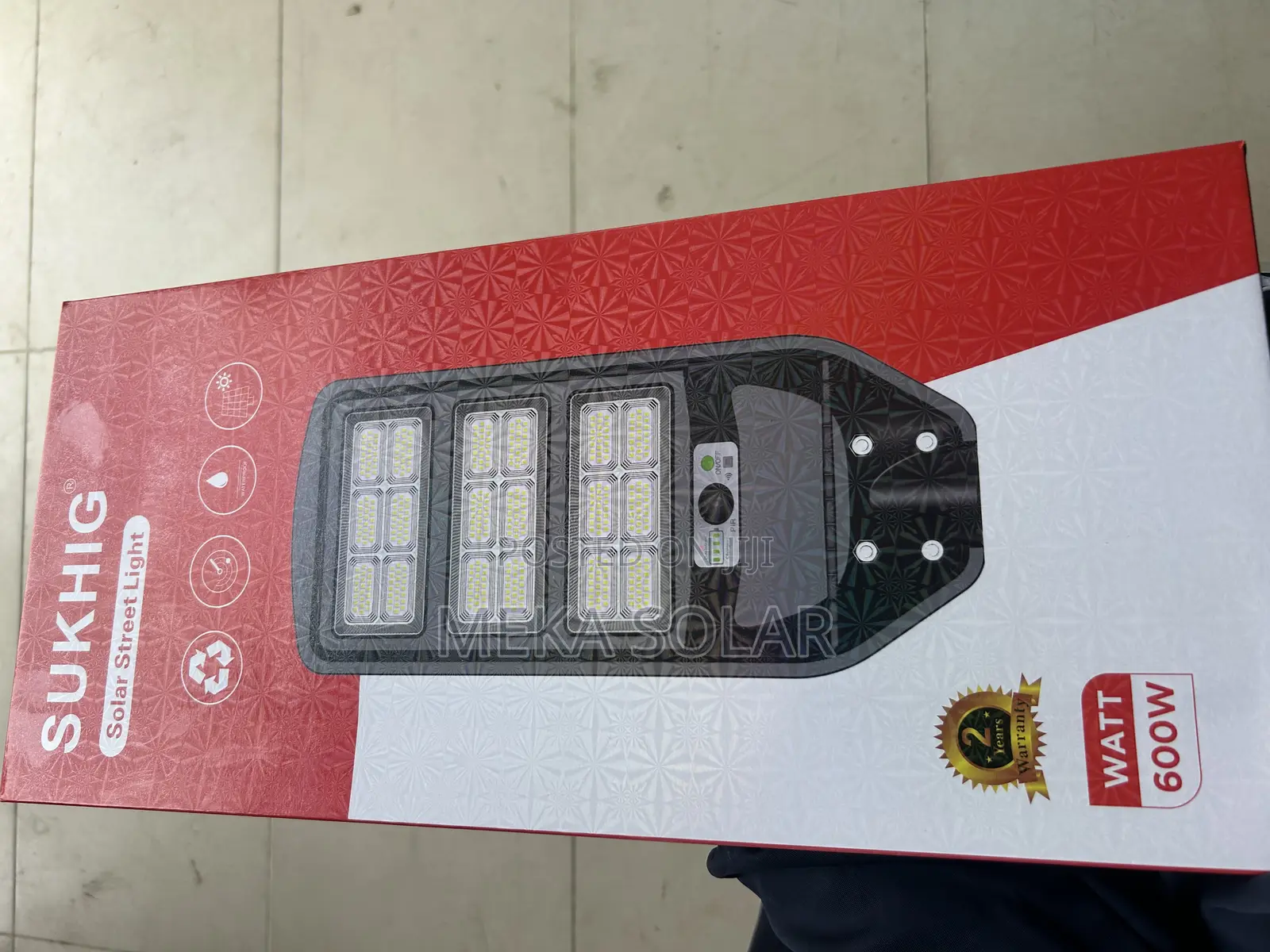 Sukhig 600w All in One Solar Street Light