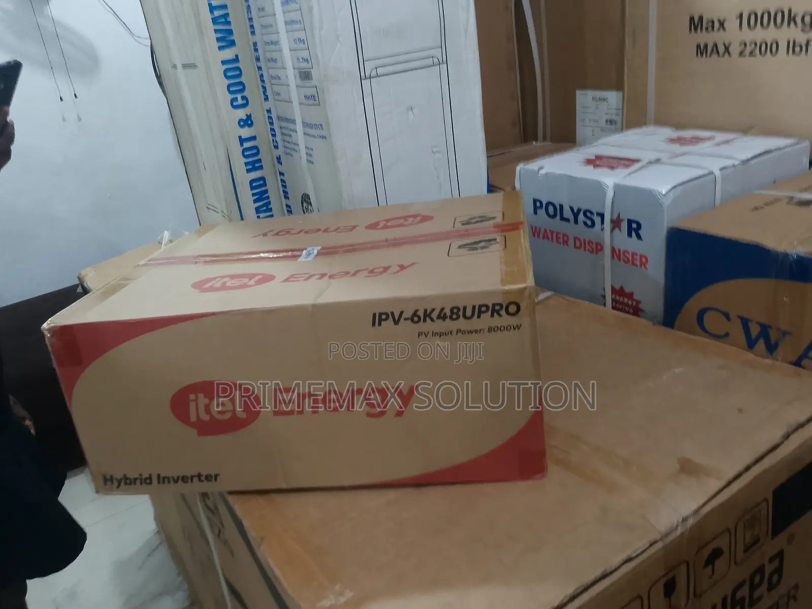 High-Performance 6kw Hybrid: Itel Ipv-6k48upro Solar Inverter