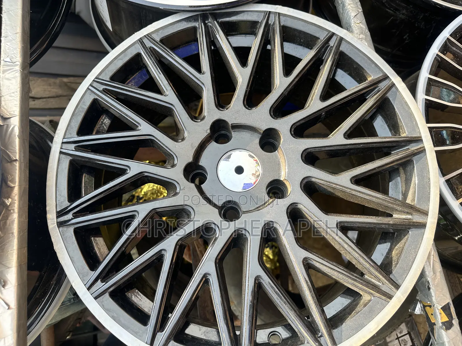 Clean Used Alloy Rims – Strong Durable – Ready to Install – Abuja