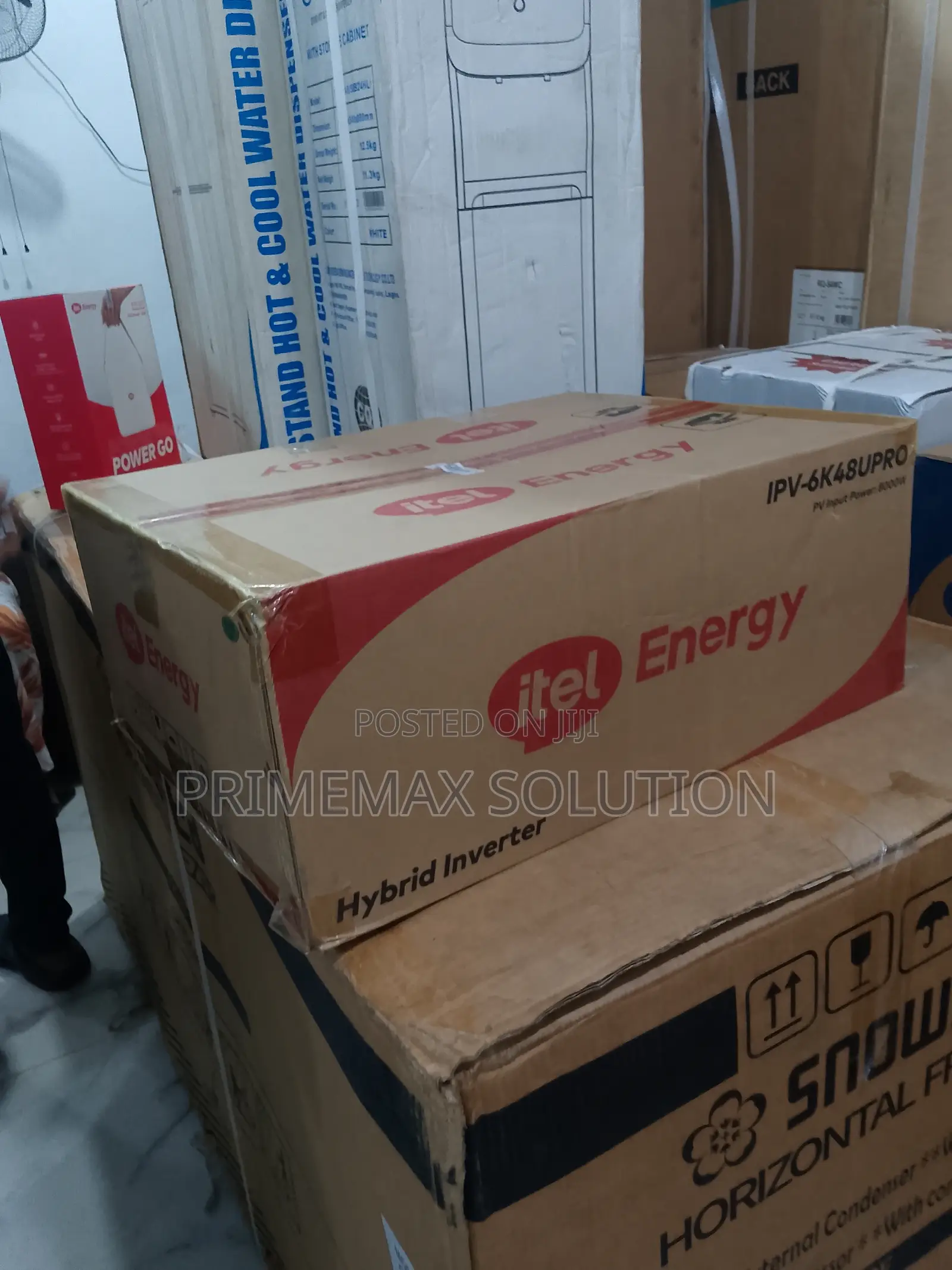 Itel Hybrid Solar Inverter 6kw Ipv-6k48upro: User Guide Highlights