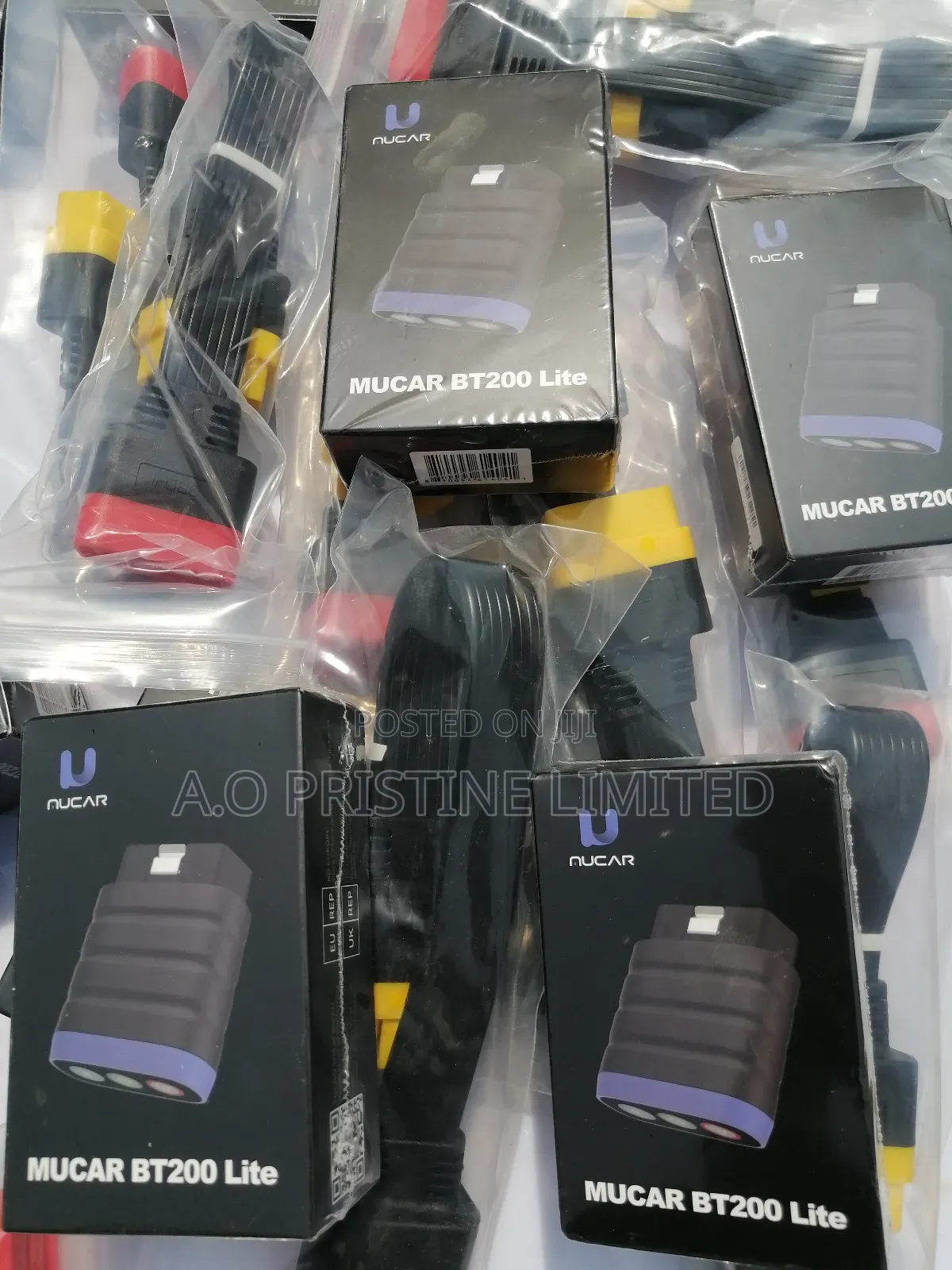 Mucar Bt200 Lite Car Scaner With Extension Cable Lifetime Free Update