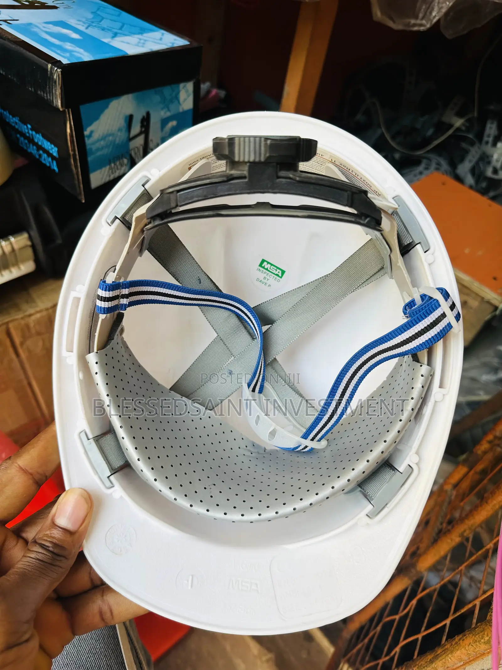 Safety Helmet ⛑ White Msa