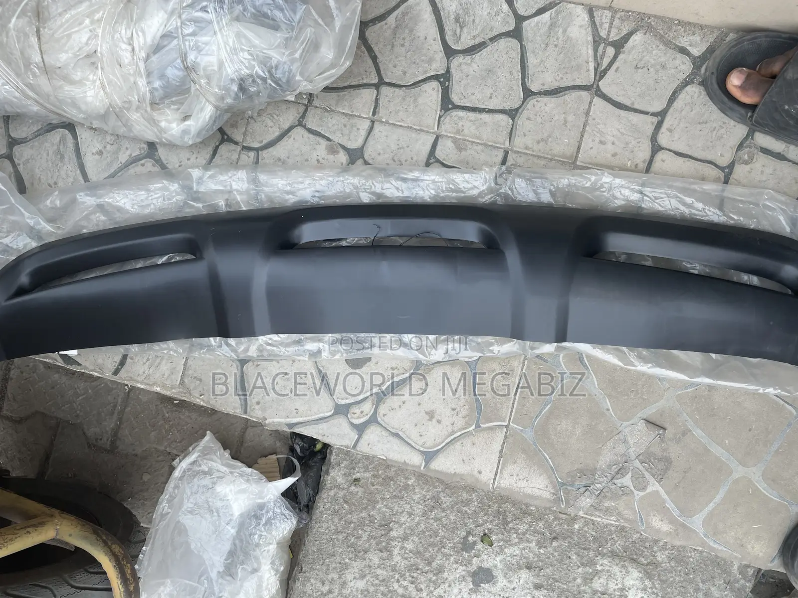 Back Bumper Pad Santafee 2013