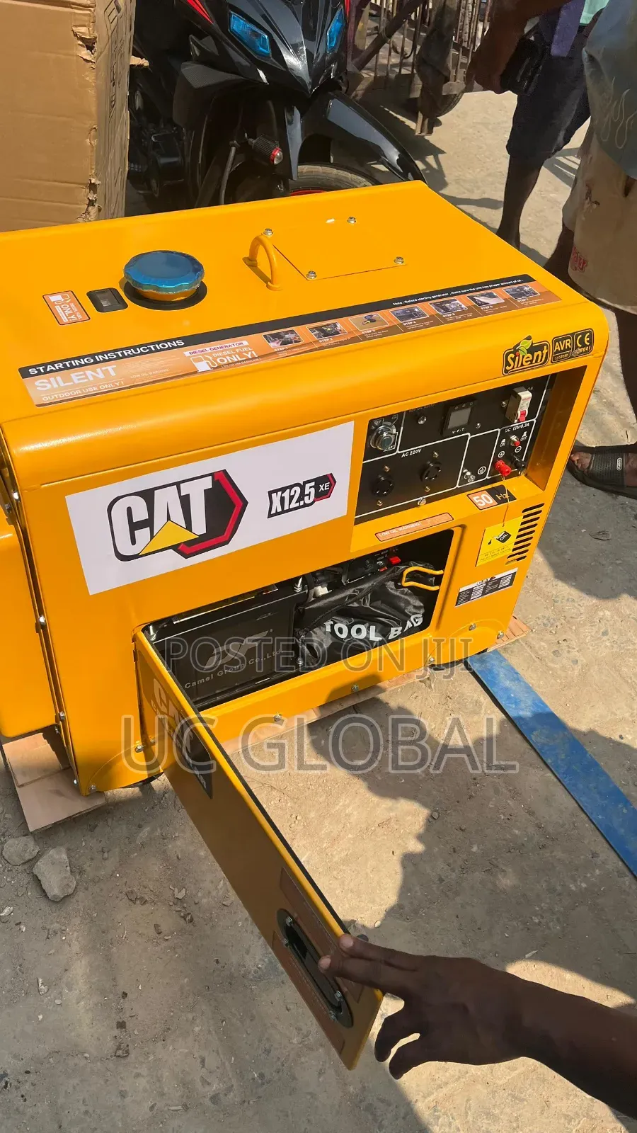 Cat 12kva Soundproof