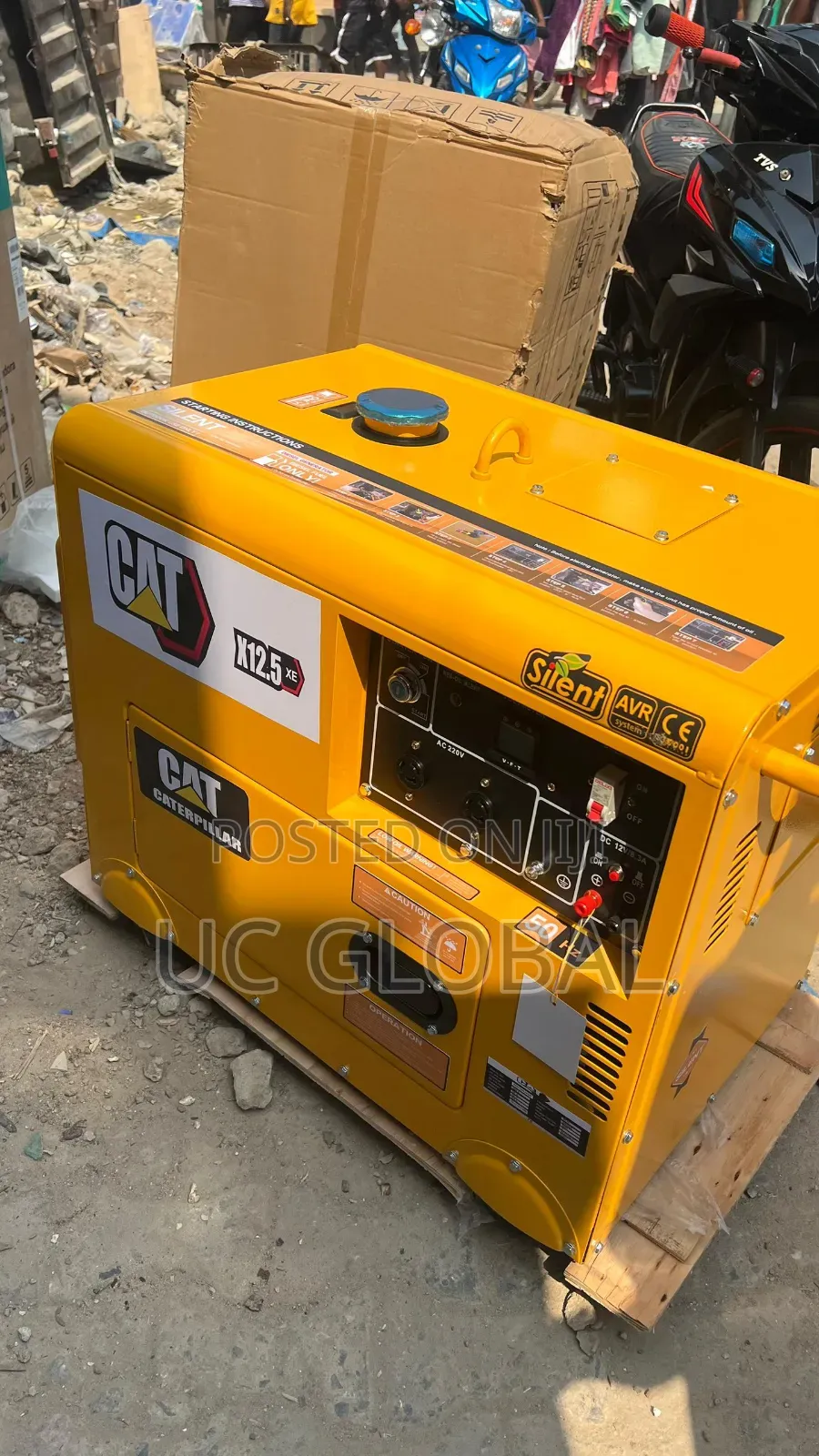 Cat 12kva Soundproof