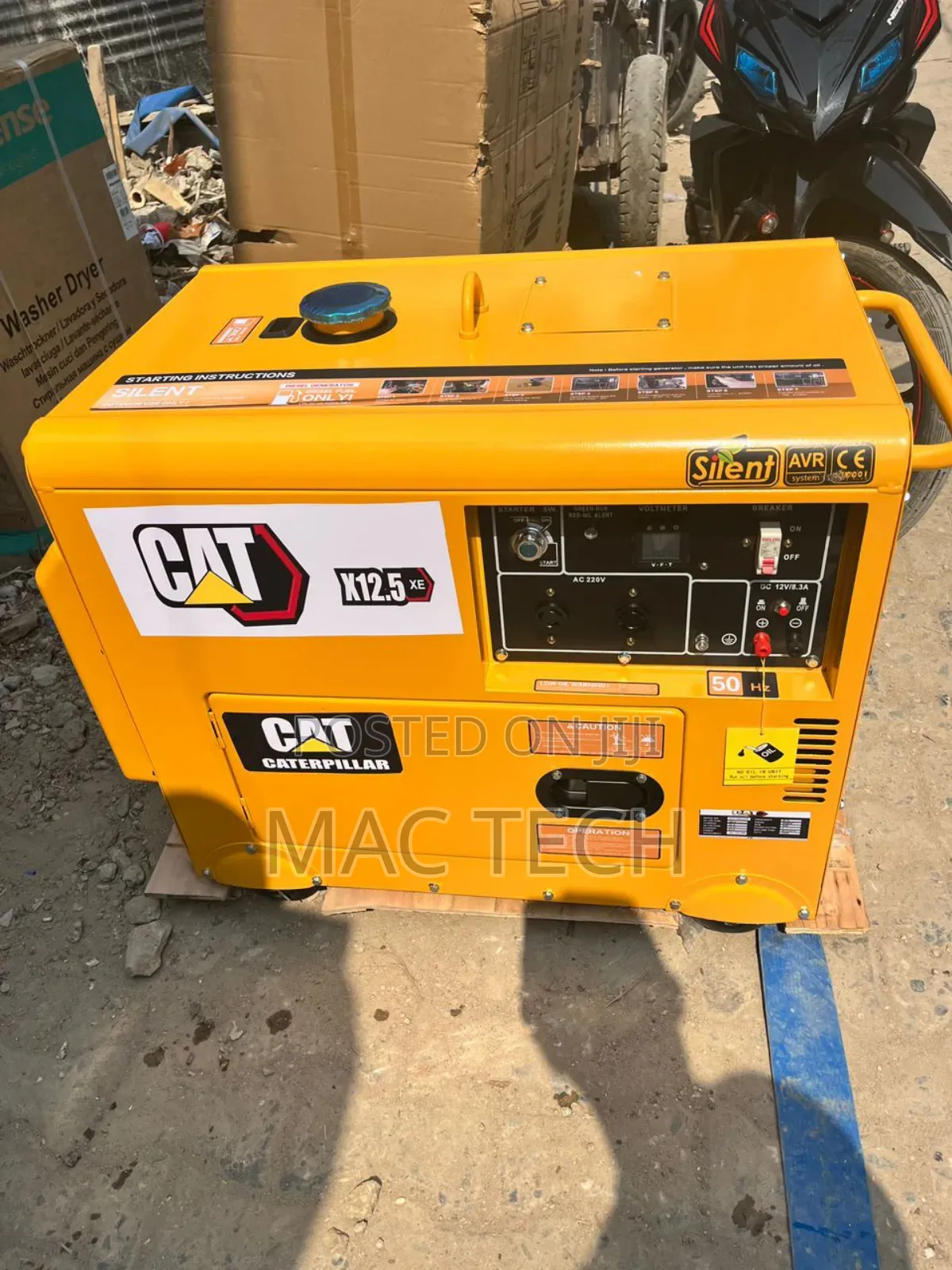 Cat 12kva Soundproof Diesel Generator