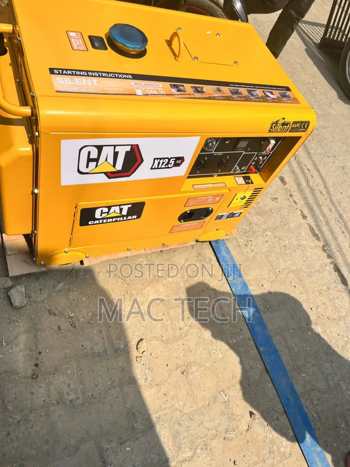 Cat 12kva Soundproof Diesel Generator