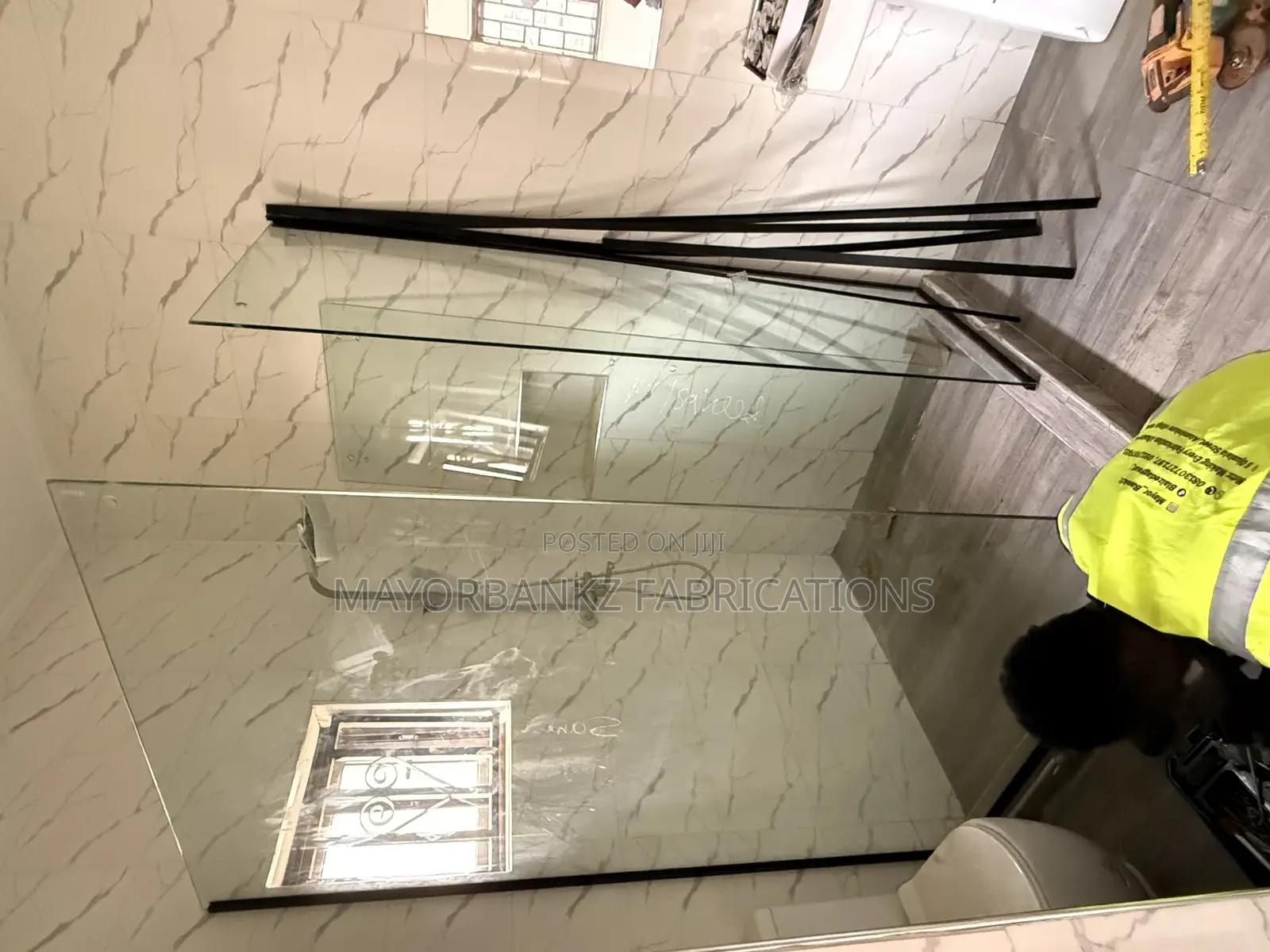L Shaped Shower Cubicle