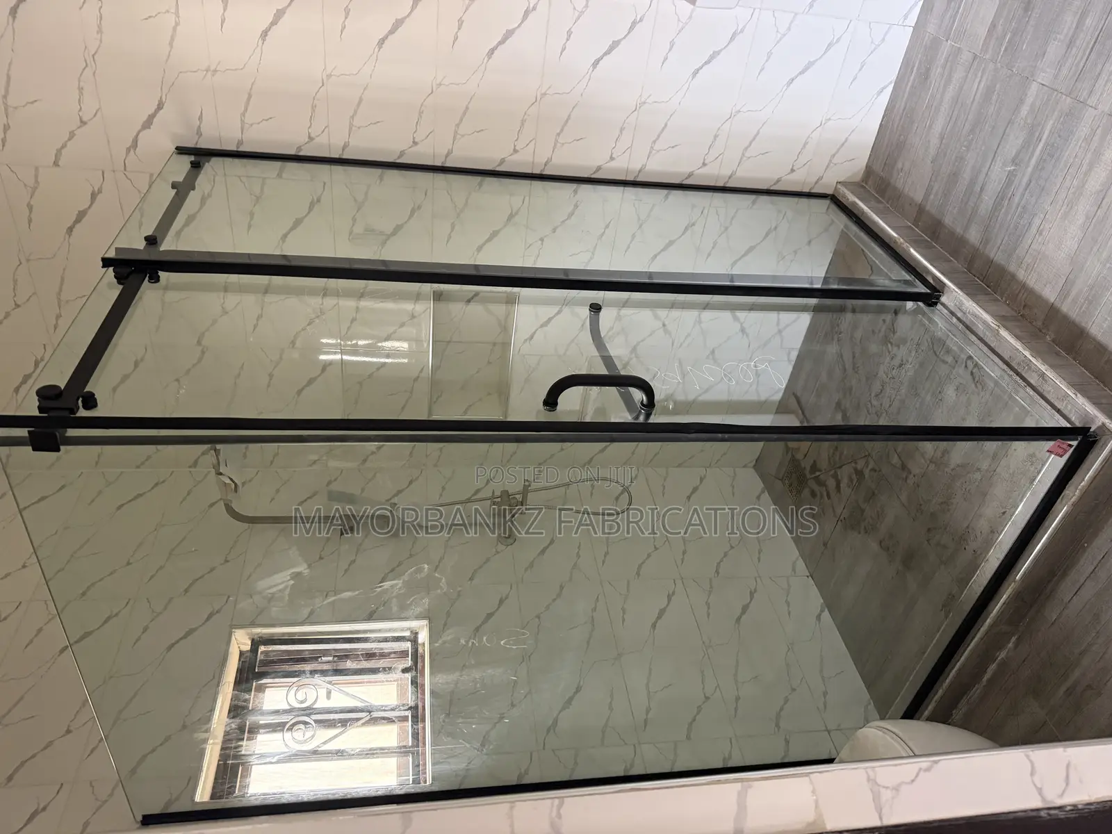 L Shaped Shower Cubicle