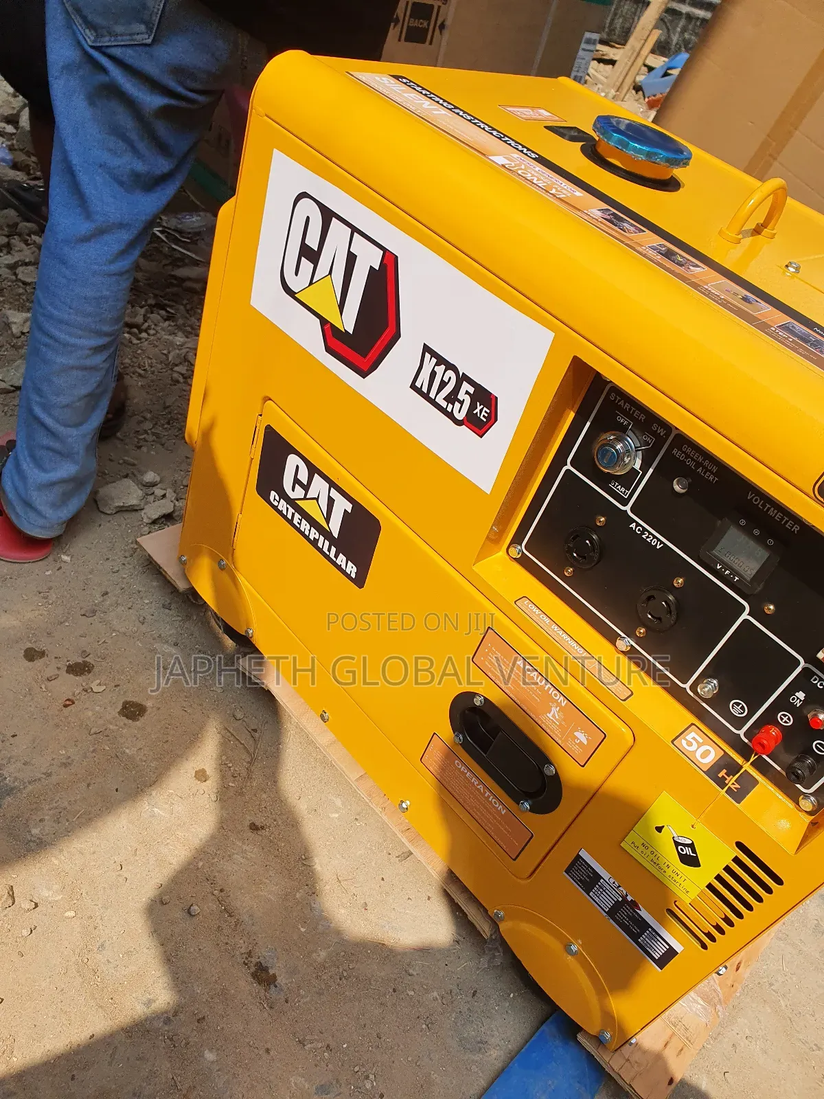 Soundproof Diesel Generator – Heavy Duty Power Solution 12.5kva