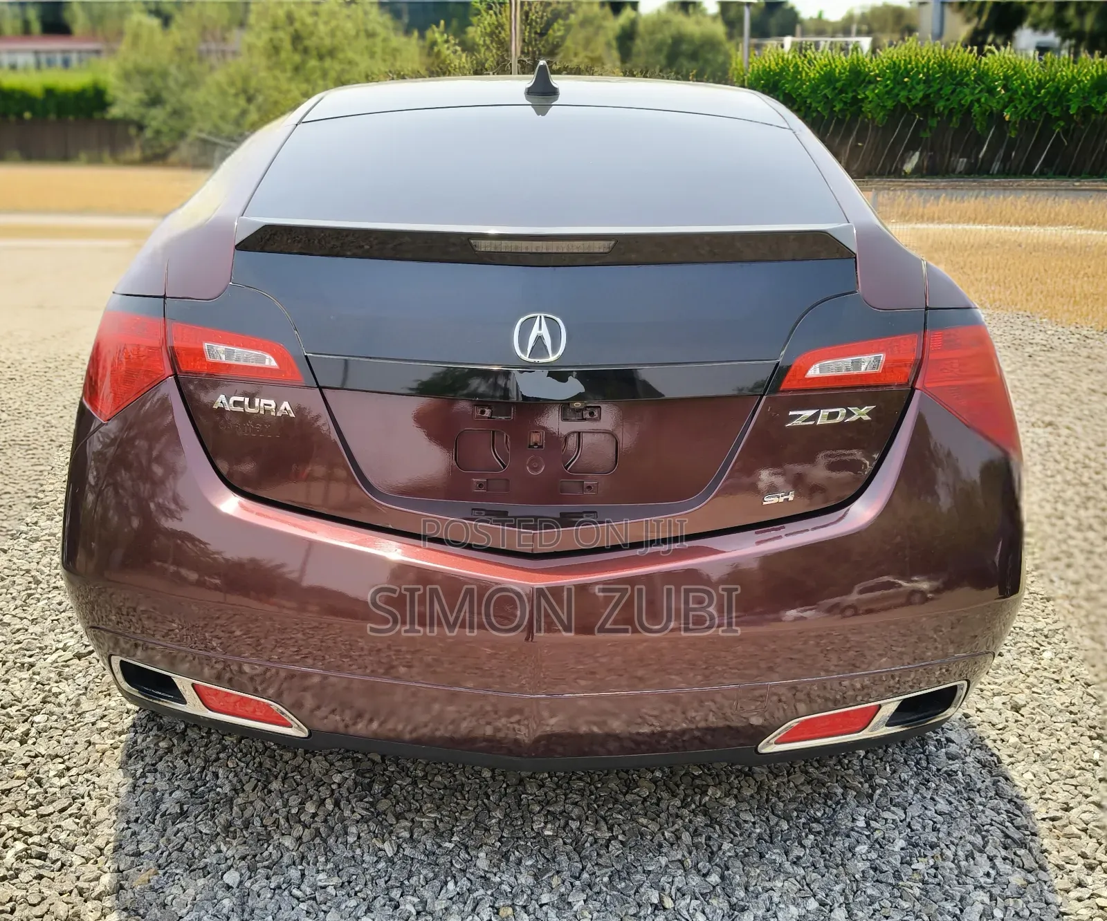 Acura ZDX Base AWD 2011 Red
