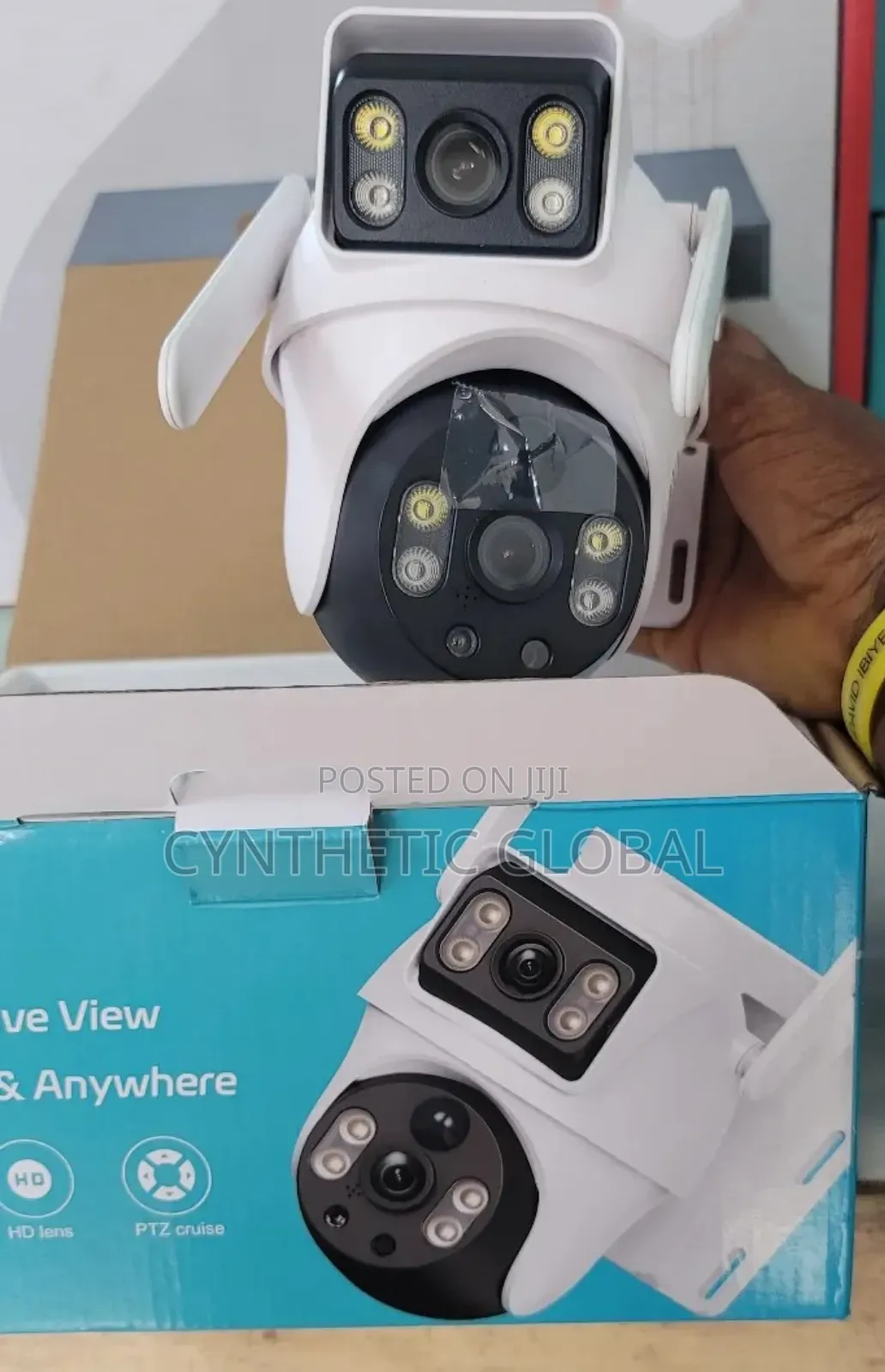 V380 Max 4g Solar Powered Camera