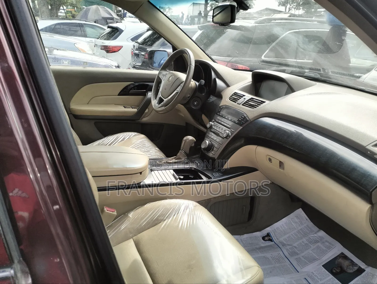Acura MDX Sport Package AWD (3.7L 6cyl 5A) 2009 Burgundy