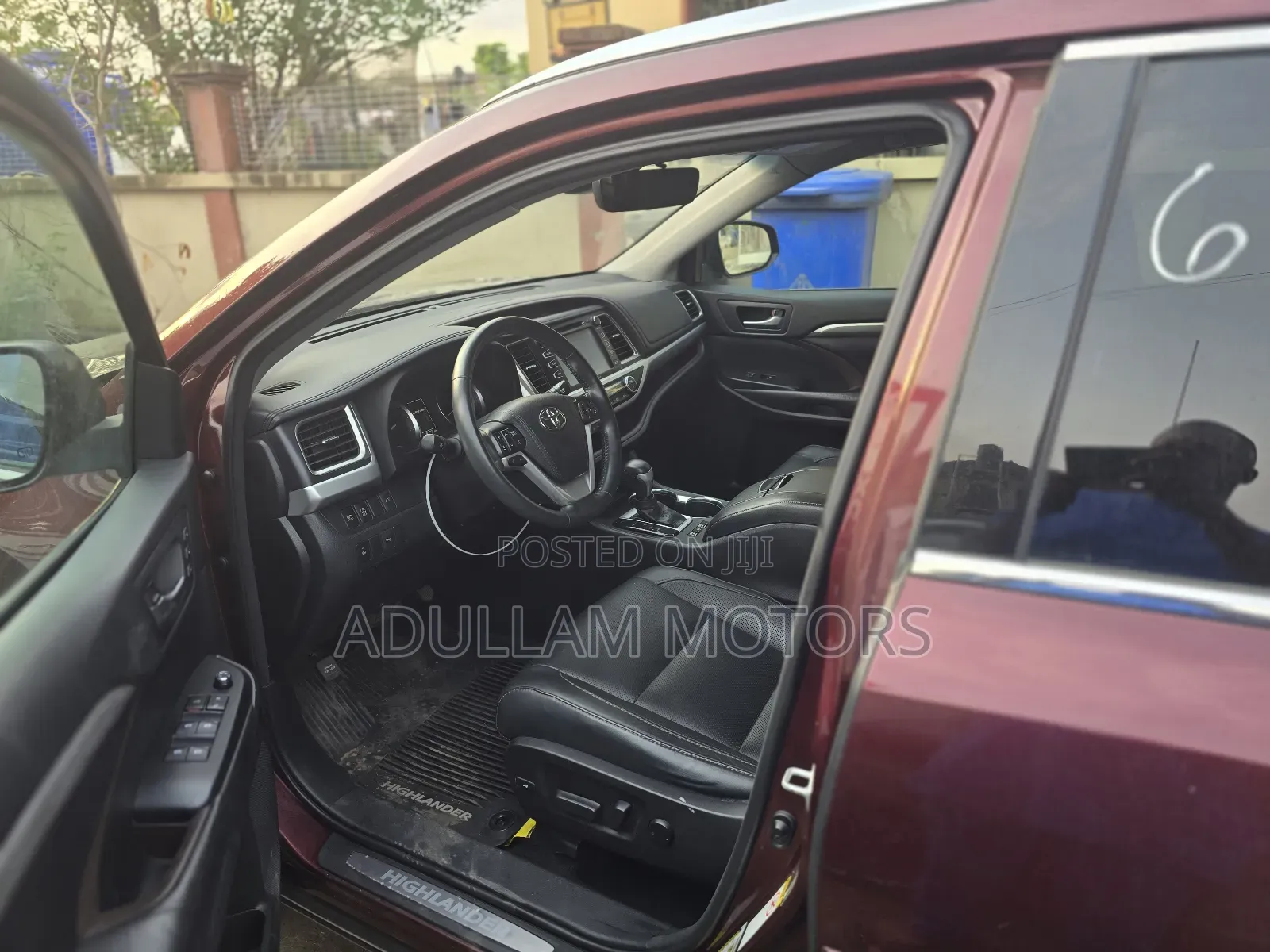 Toyota Highlander Limited 4x2 V6 (3.5L 6cyl 8A) 2017 Burgundy
