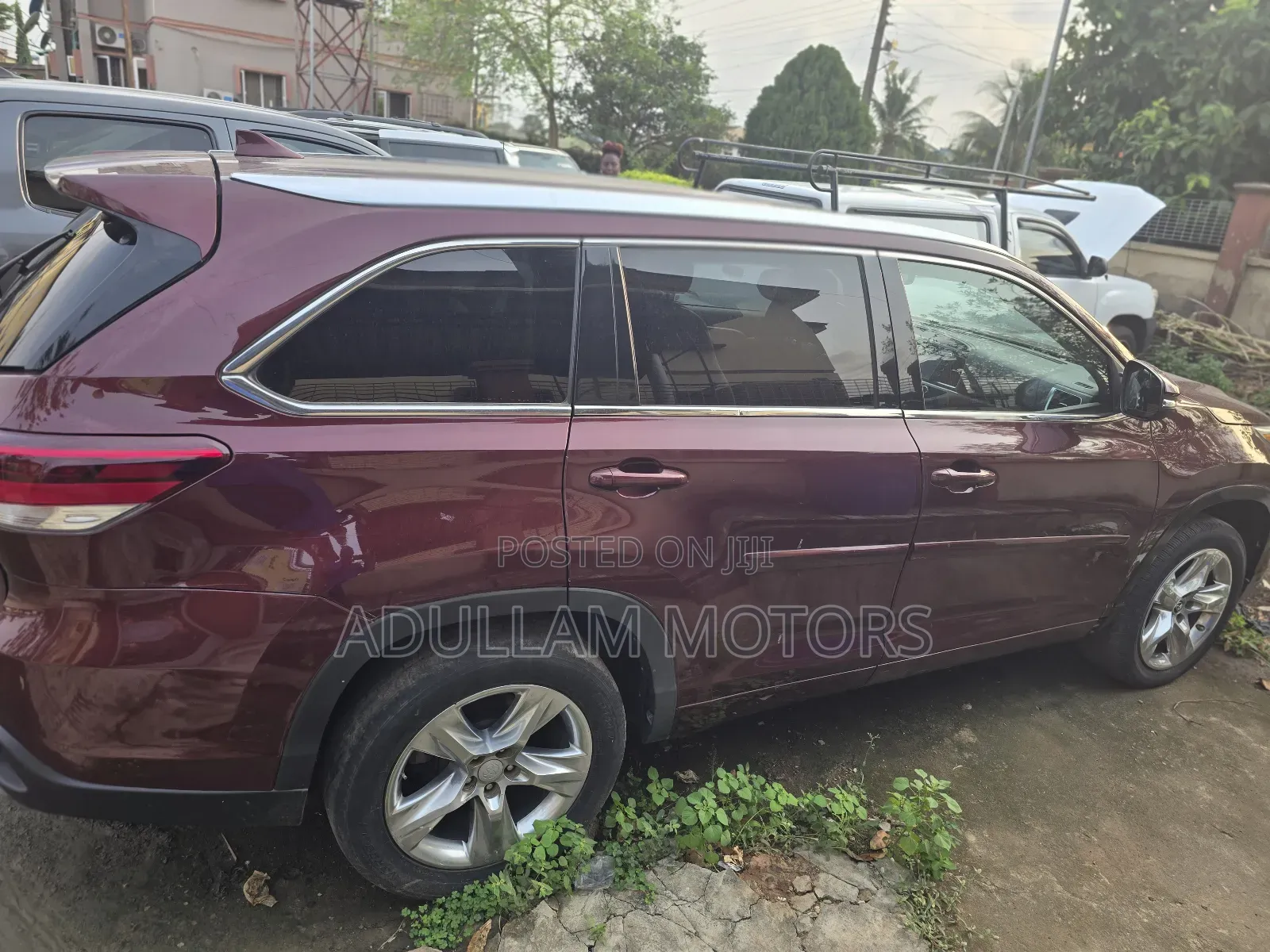 Toyota Highlander Limited 4x2 V6 (3.5L 6cyl 8A) 2017 Burgundy