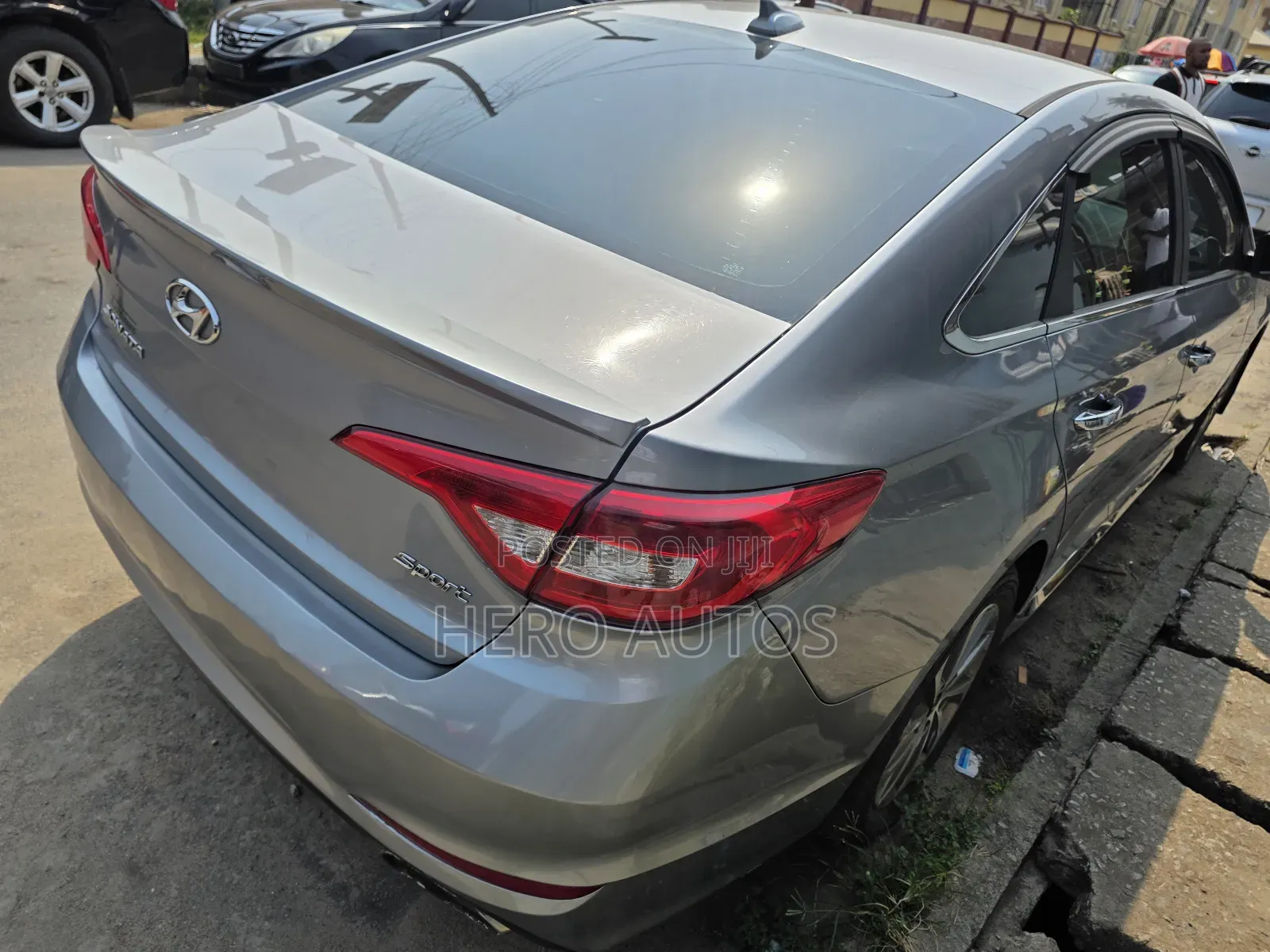 Hyundai Sonata Sport 4dr Sedan (2.4L 4cyl 6A) 2015 Silver