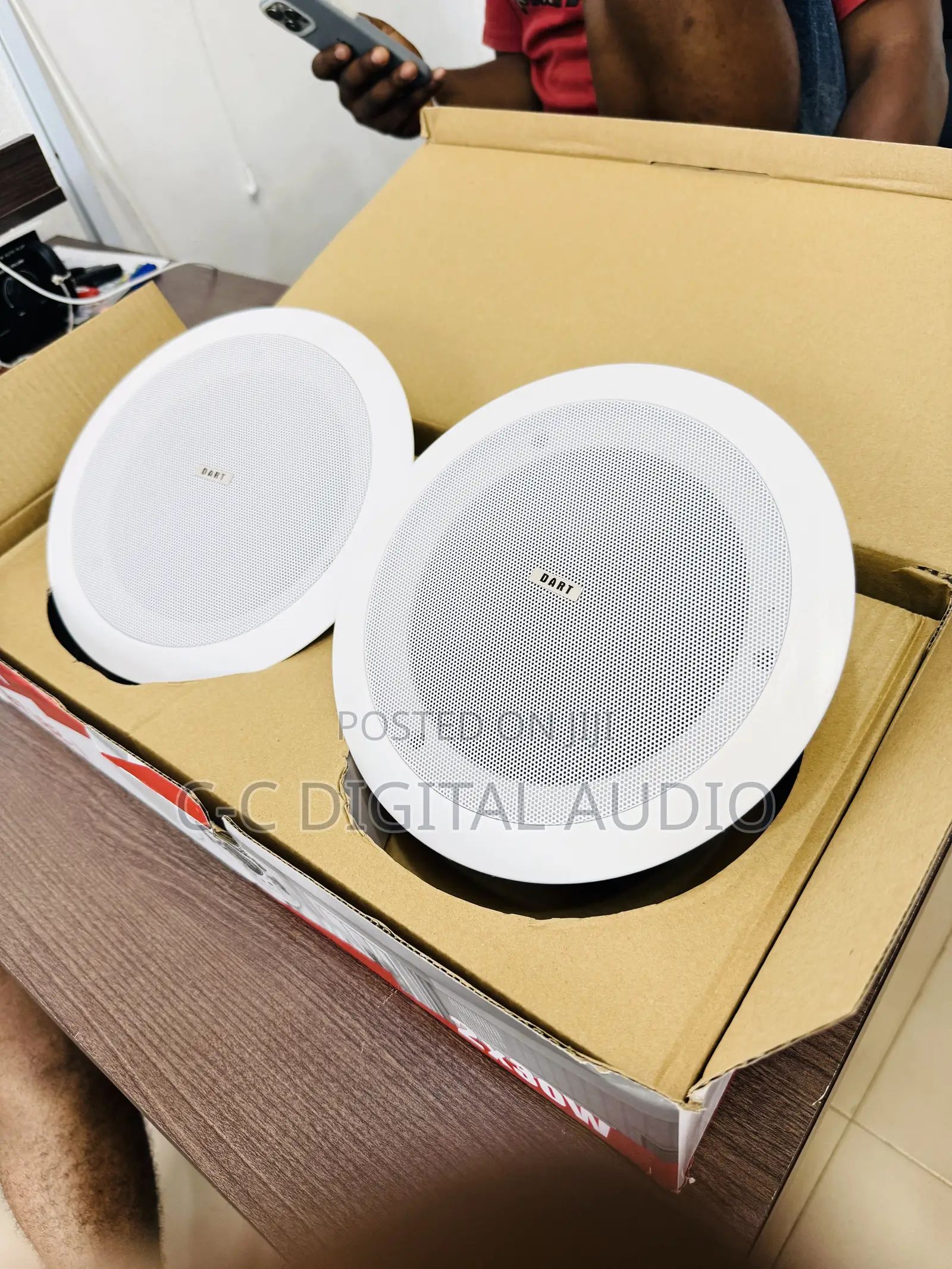 30watt Dart Bluetooth 2in1 Ceiling Speaker