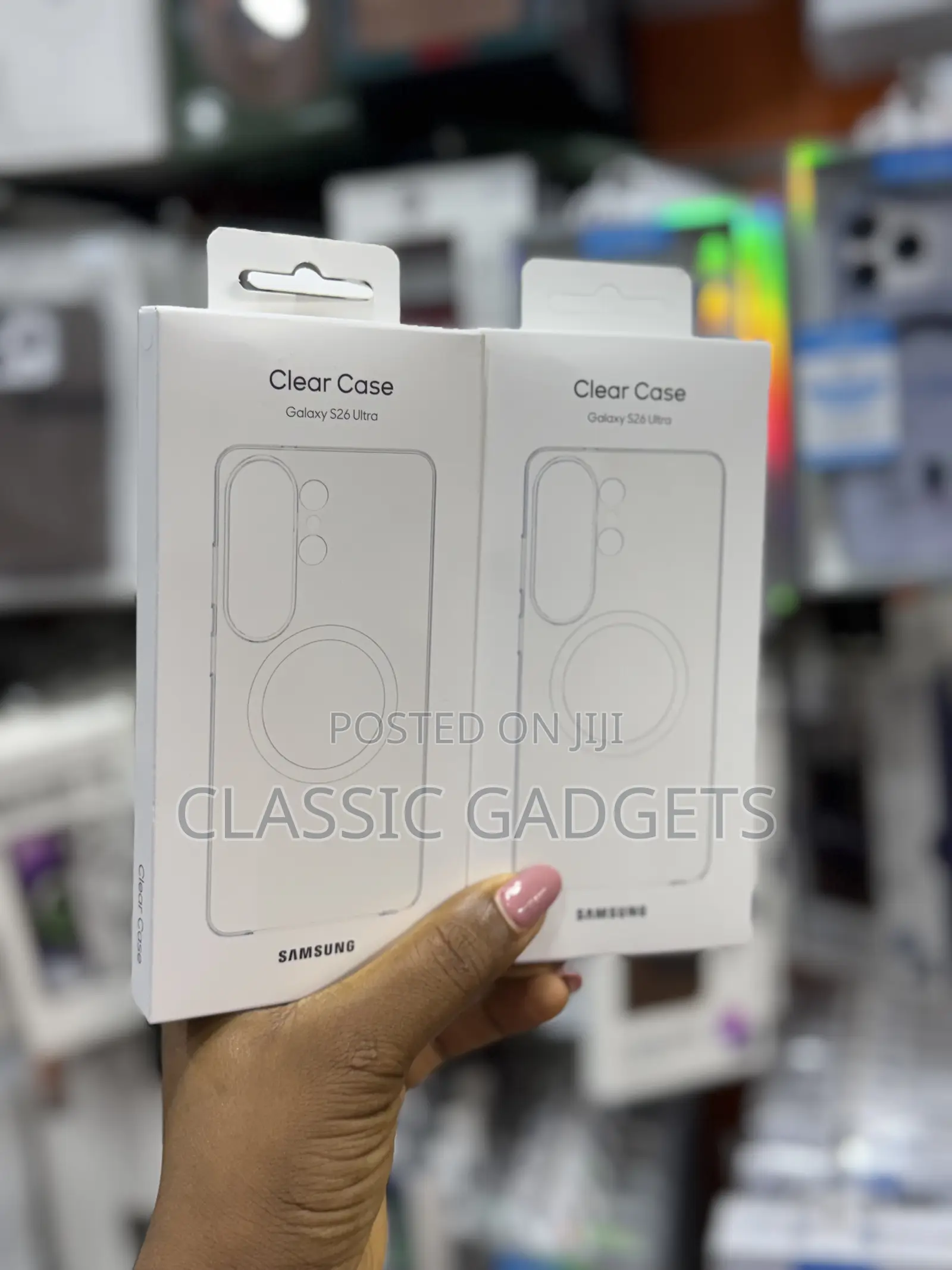 Official Clear Case for Samsung Galaxy S26 Ultra