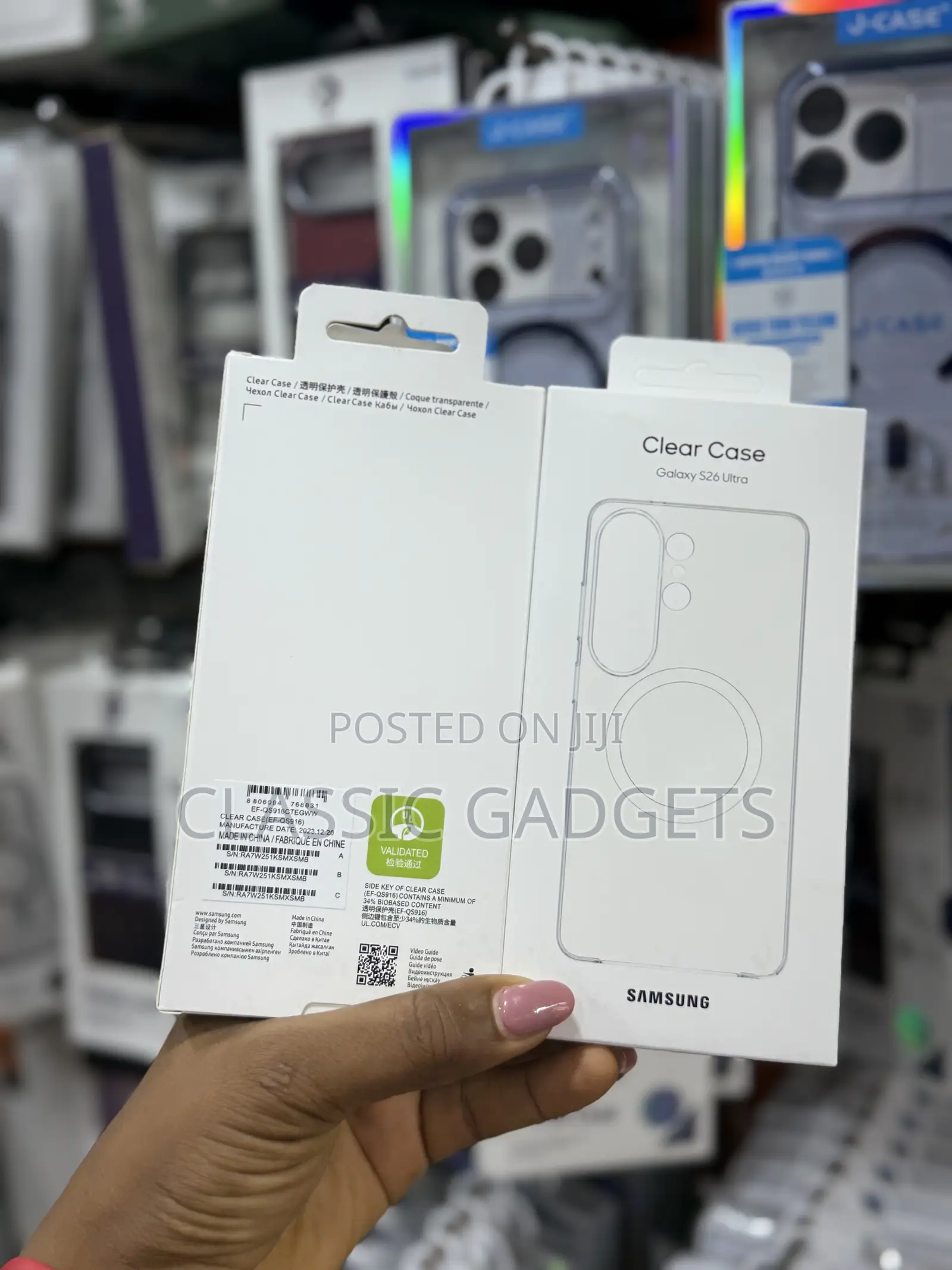 Official Clear Case for Samsung Galaxy S26 Ultra