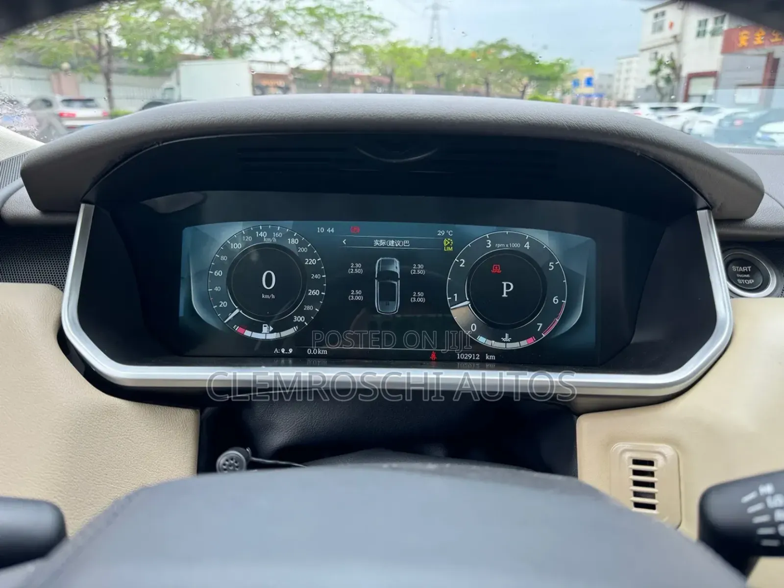 High Quality Certified Digital Speedometer Clock Range Rover Vogue 015