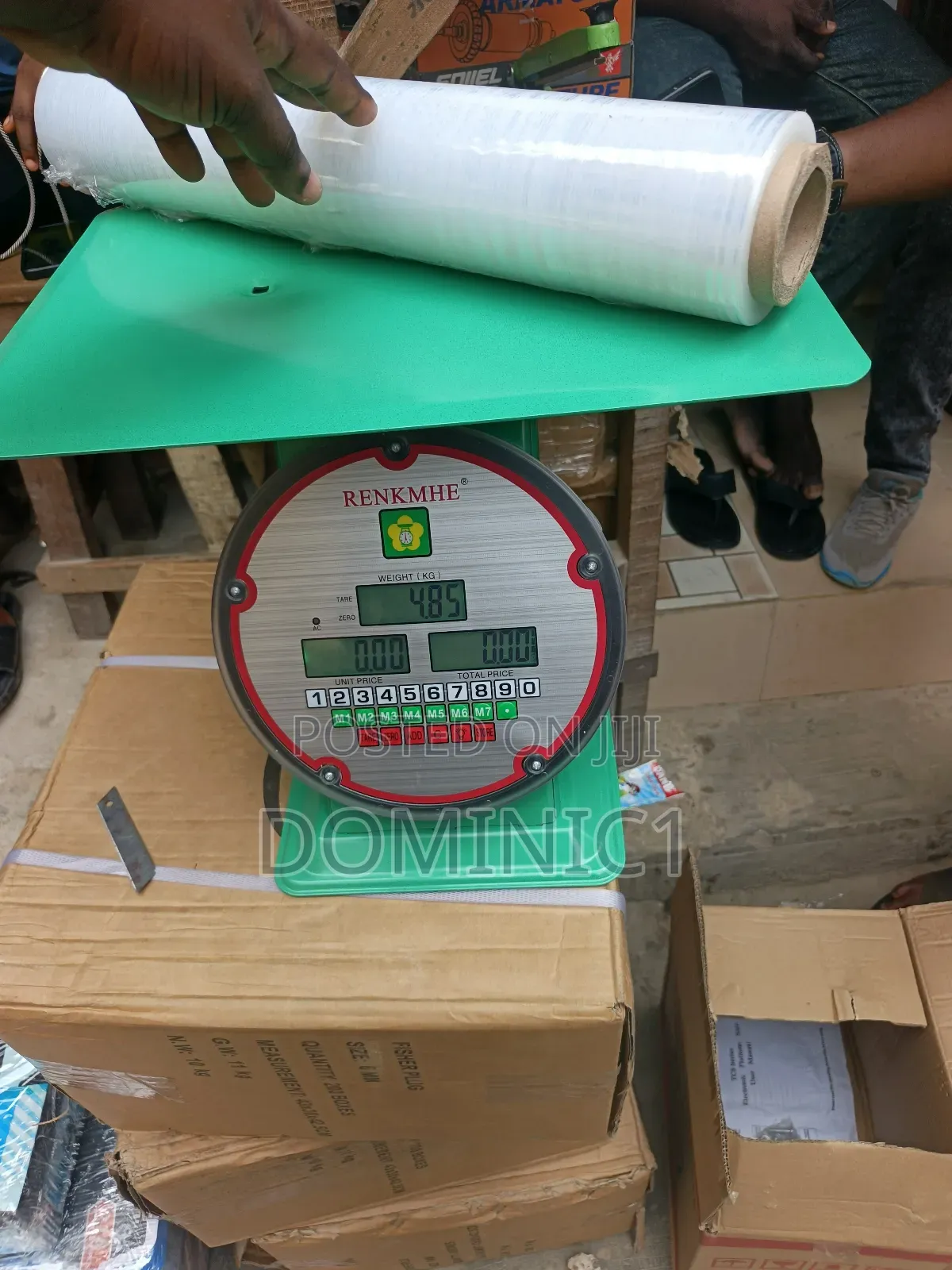 Renkmhe Electronic Digital Weighing Scale, 150kg