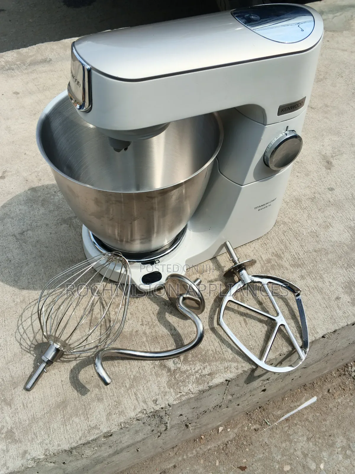 Kenwood Dough Mixer Titanium Chef Baker Xl Cake Mixer Measuring Scale