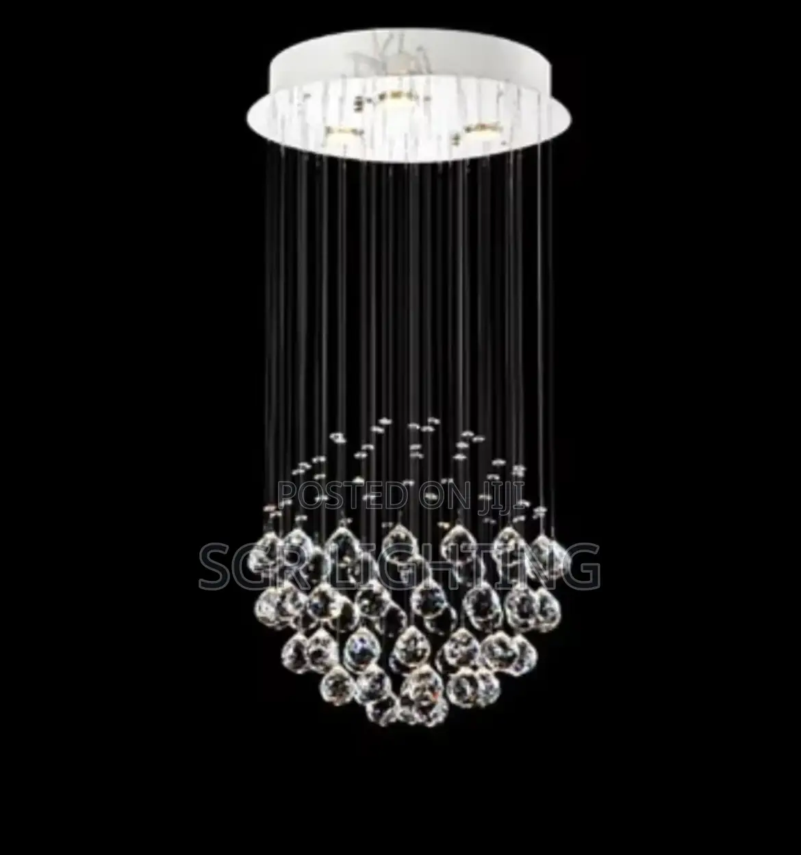 Nordic Golden Crystal Chandelier Luxury