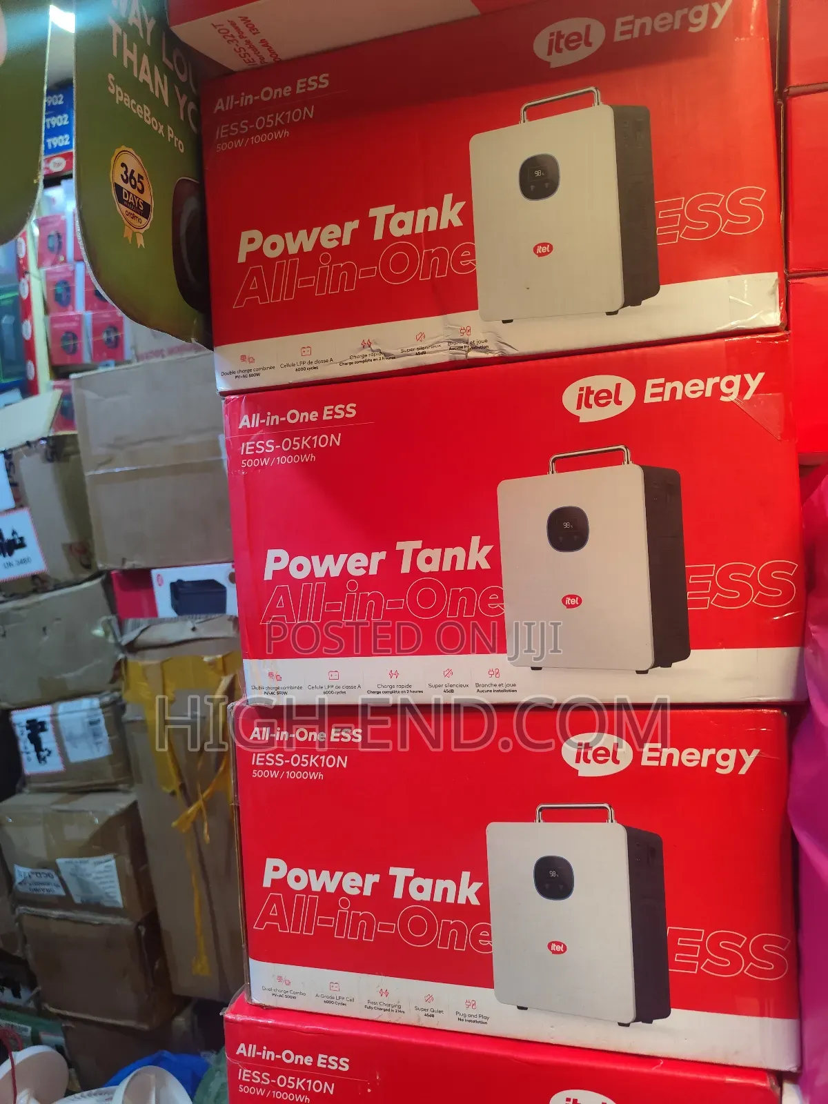 Itel Energy Power Tank All In One Ess 500w/1000wh