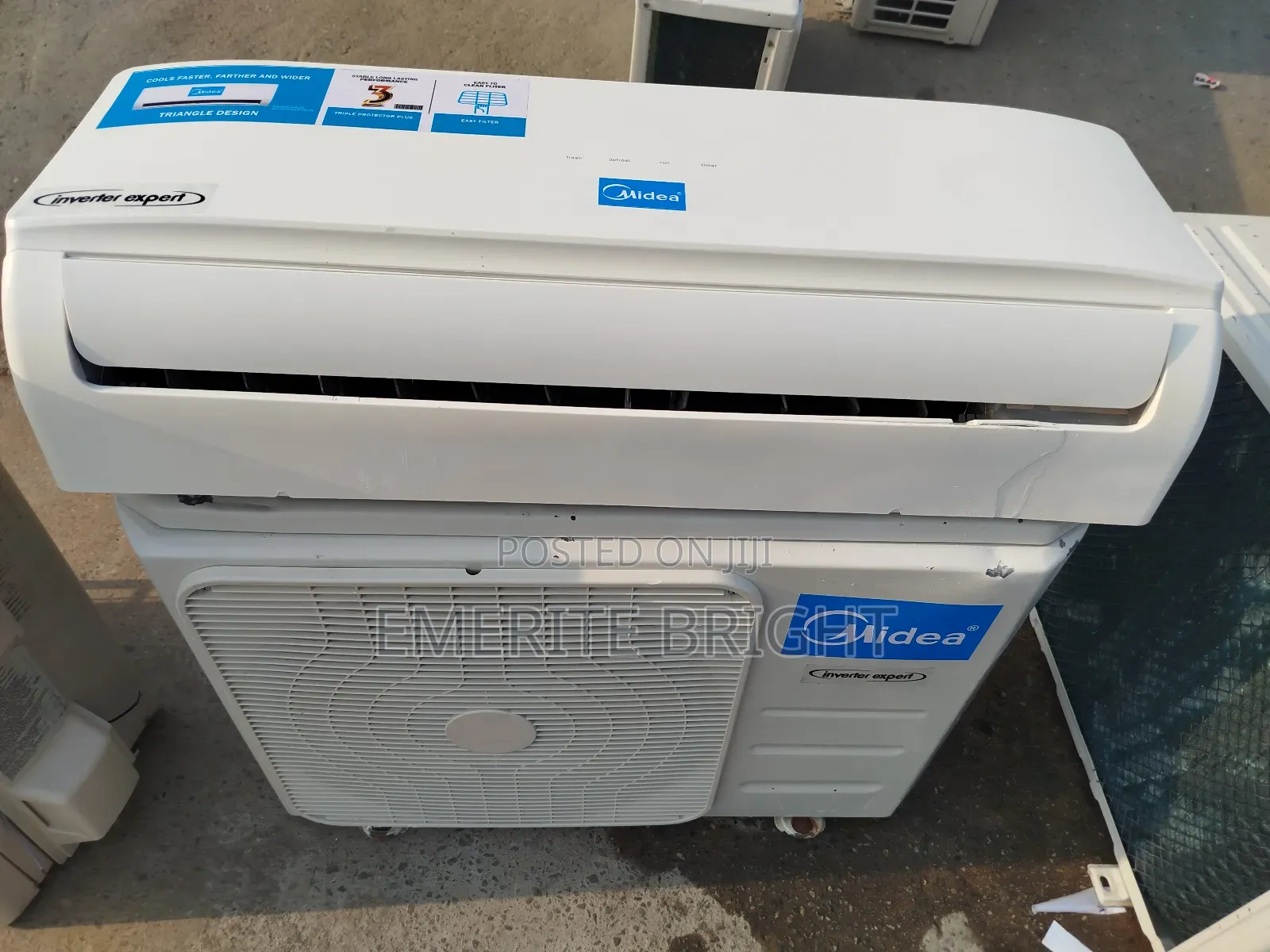 Midea Inverter Ac 1.5 Hp Wit Gass