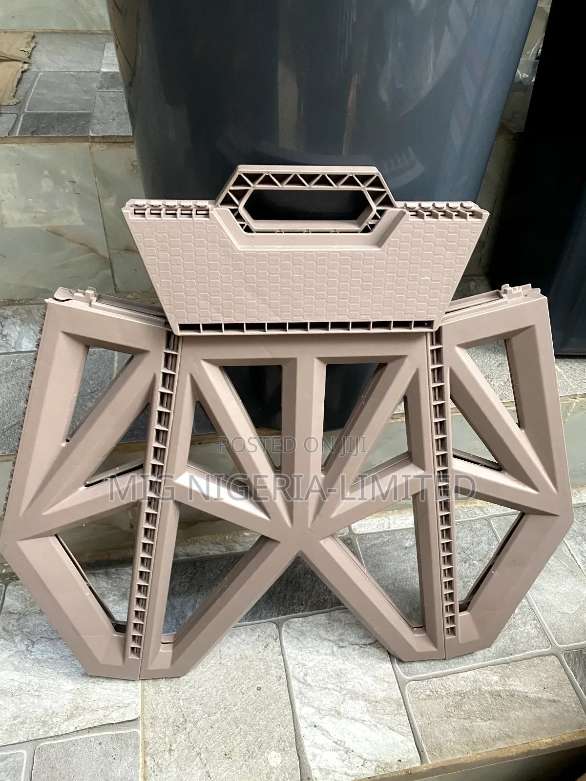 Portable Plastic Folding Adult Stool Multi-Purpose Stool Outdoor