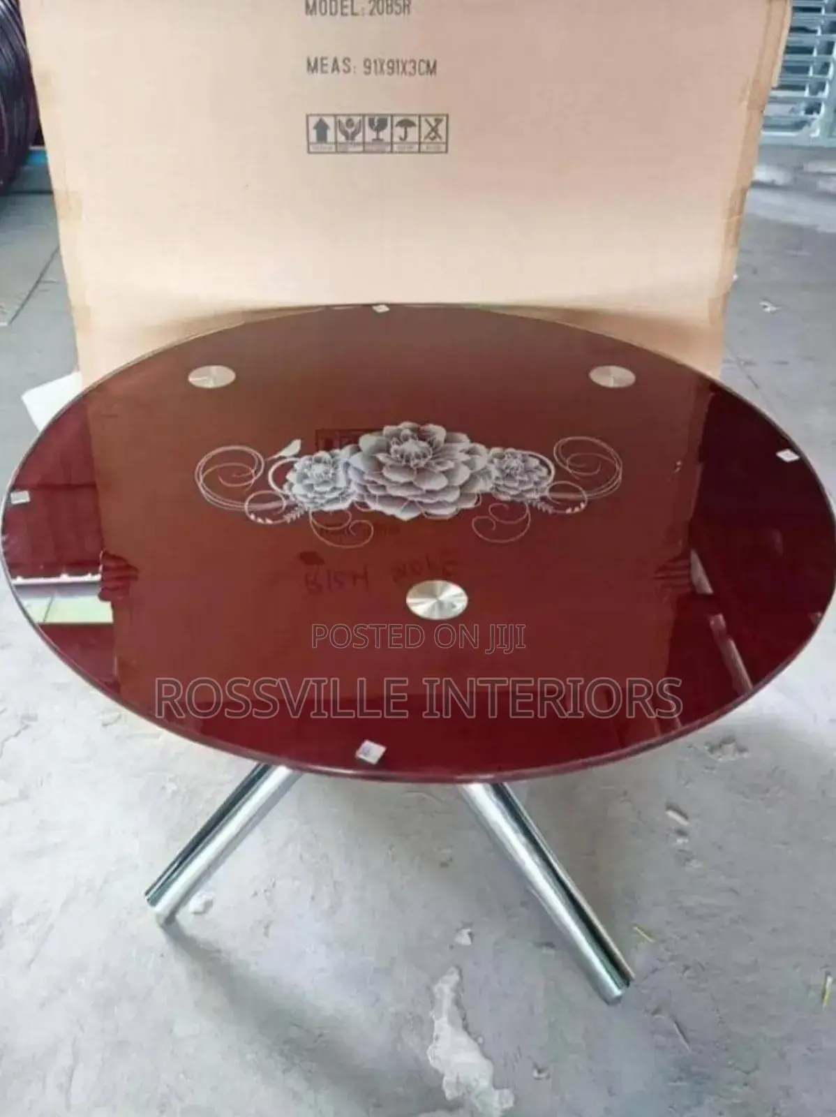 Affordable Glass Dining Table – Modern Durable Tempered Glass