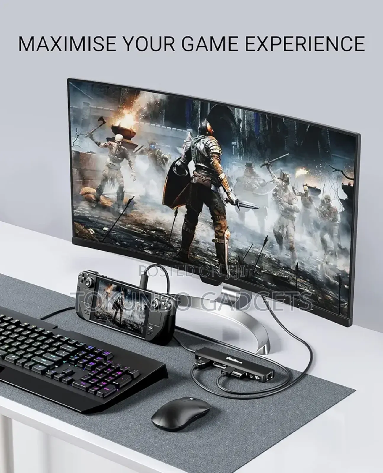 Dockteck Usb C Hub 60hz Hdmi, for Macbook Air/Pro and Windows Os