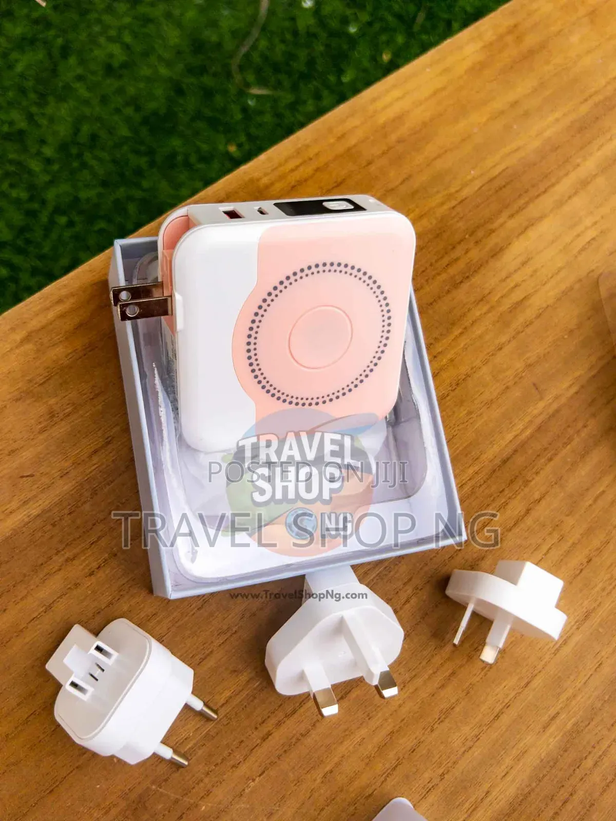 Portable Mini Power Bank With Lightning & Type-c Charging Options