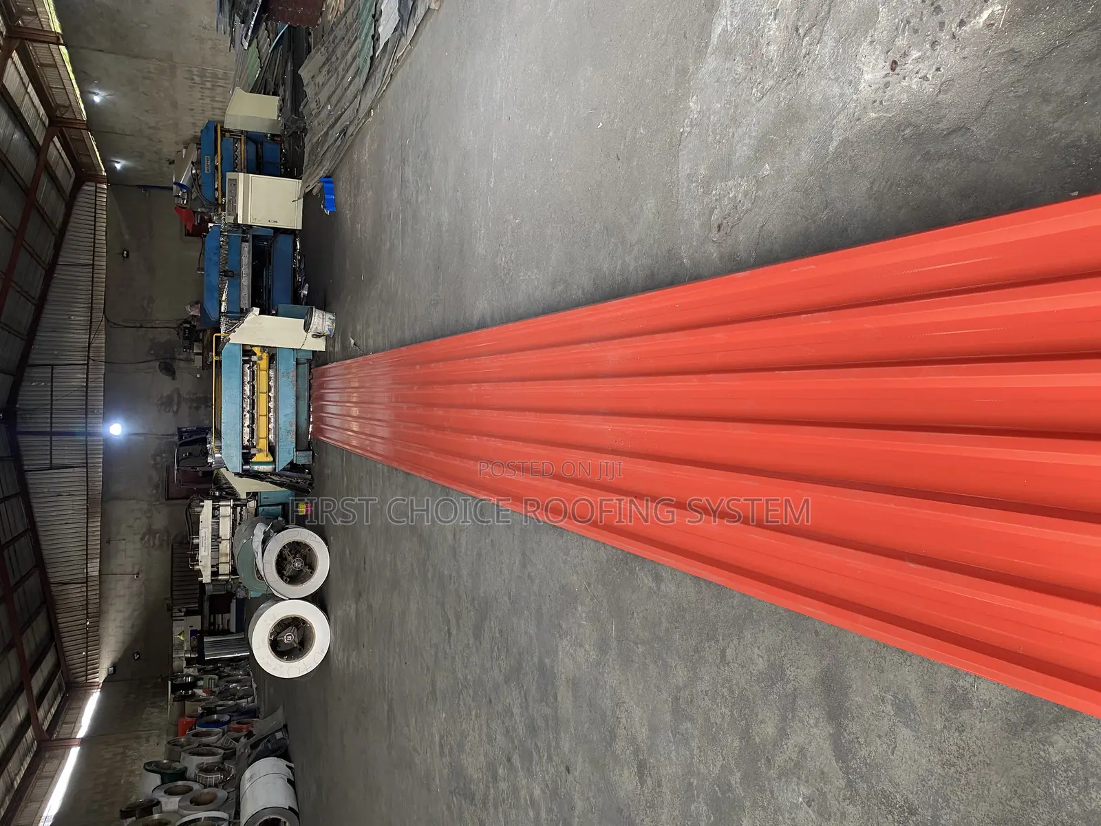 Normal Aluminum Roofing Sheet Oven Baked Material.