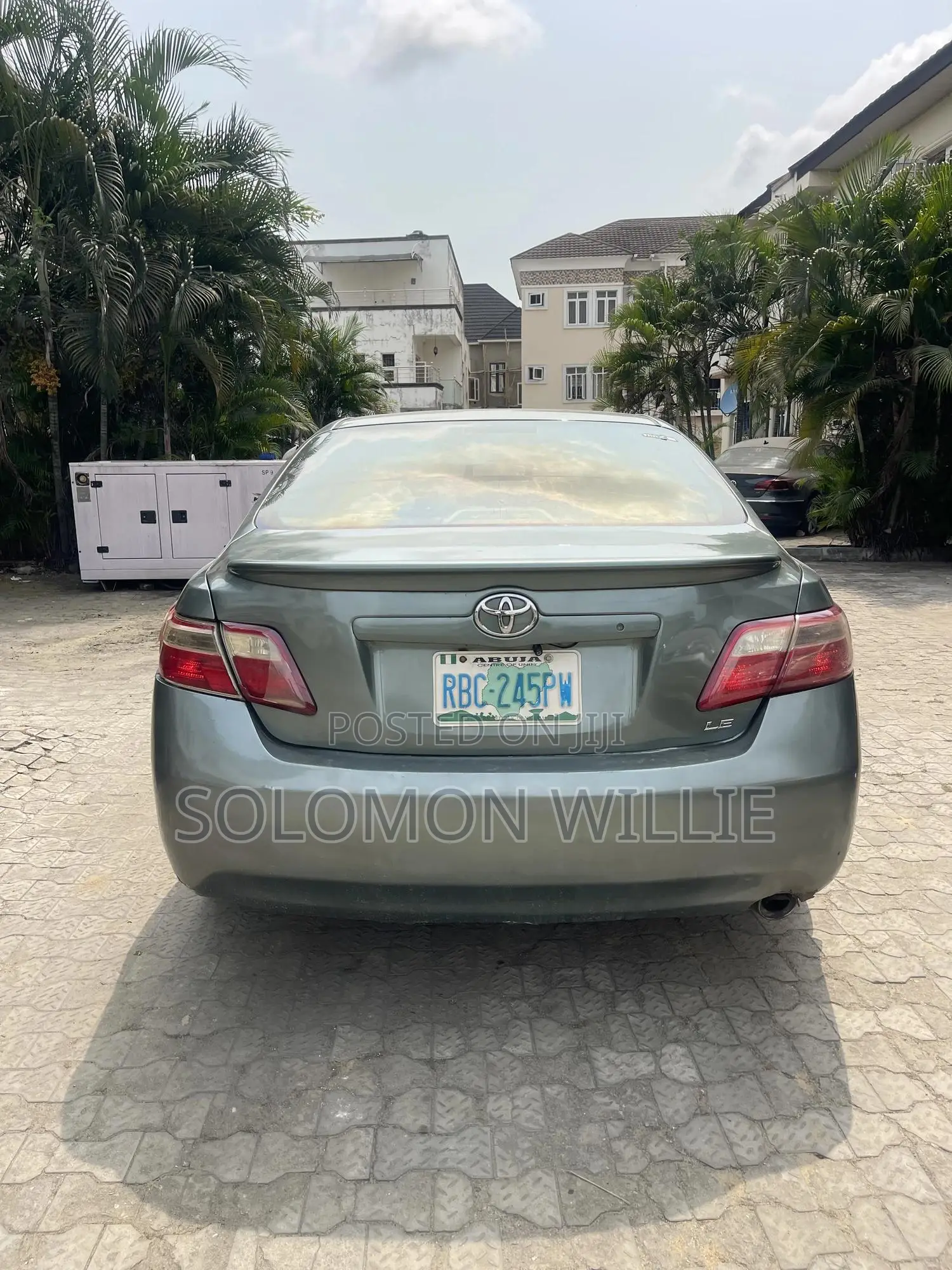 Toyota Camry 2.4 LE 2008 Green