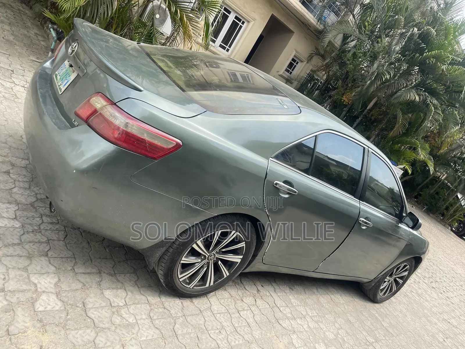 Toyota Camry 2.4 LE 2008 Green