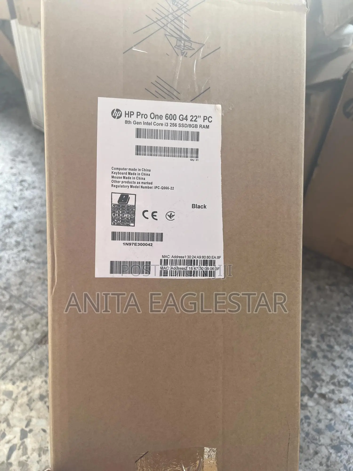 New Desktop Computer HP ProOne 600 8GB Intel Core i3 SSD 256GB