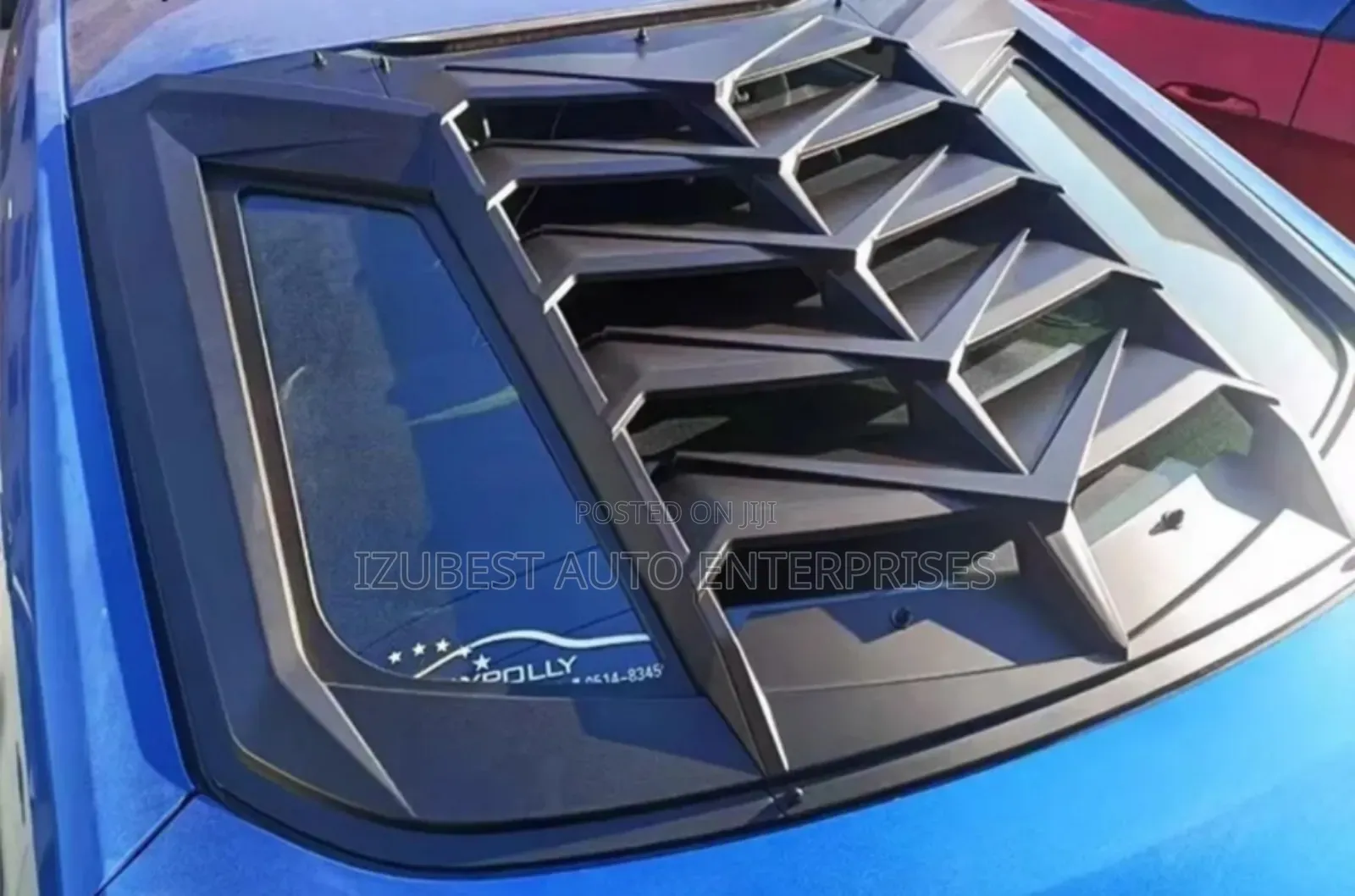 Rear Glass Shield for Super Sports Car